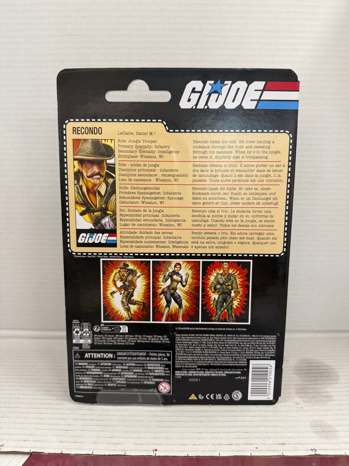 G.I. Joe Classified - Retro Carded Recondo