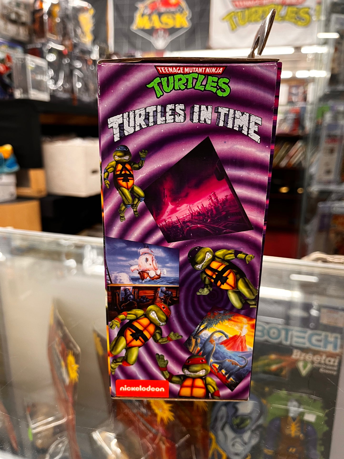 NECA TMNT Teenage Mutant Ninja Turtles Turtles in Time Figure 7" Foot Soldier