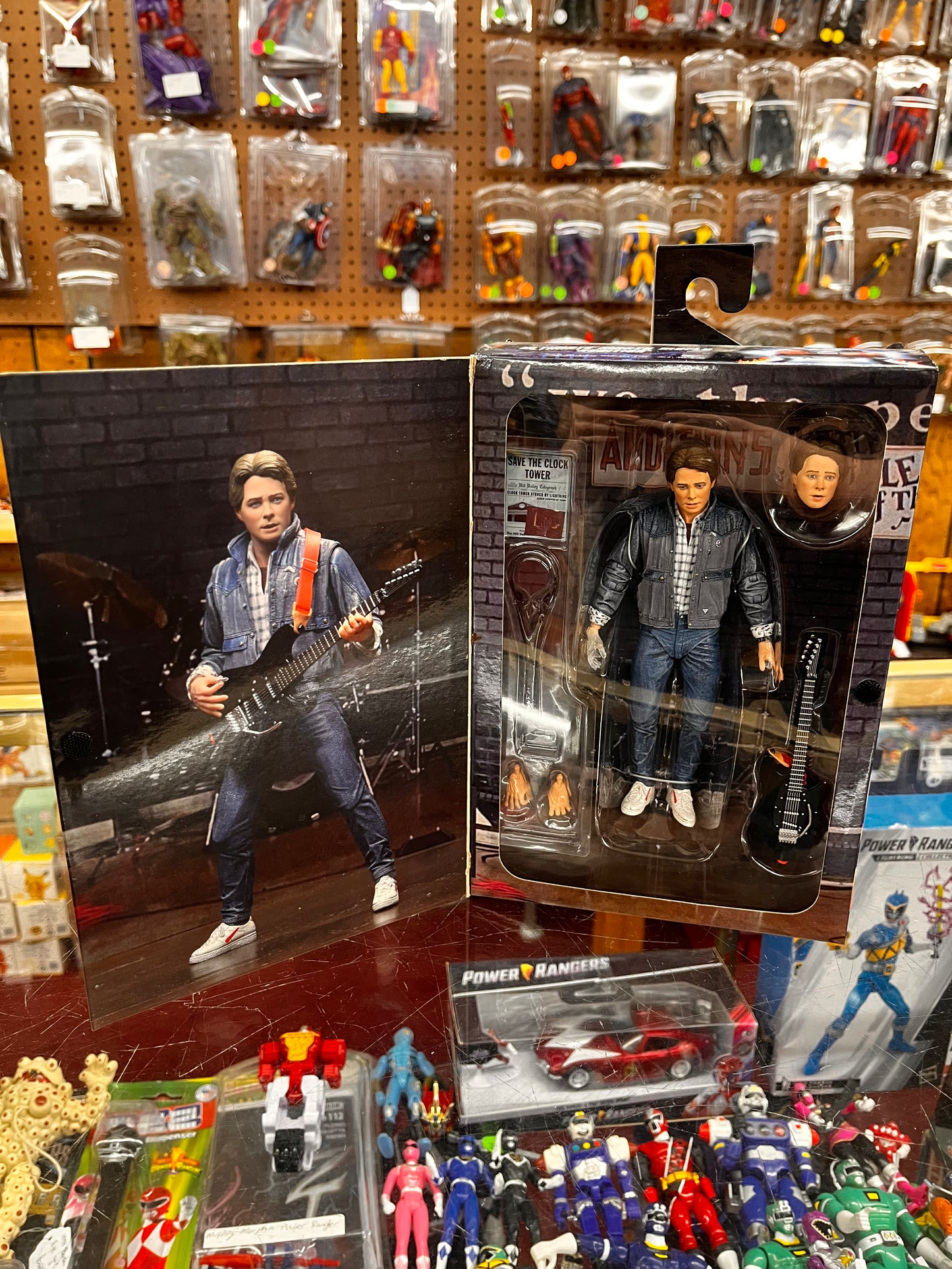 NECA BACK TO THE FUTURE I/1 ULTIMATE '85 AUDITION MARTY McFLY 7" ACTION FIGURE