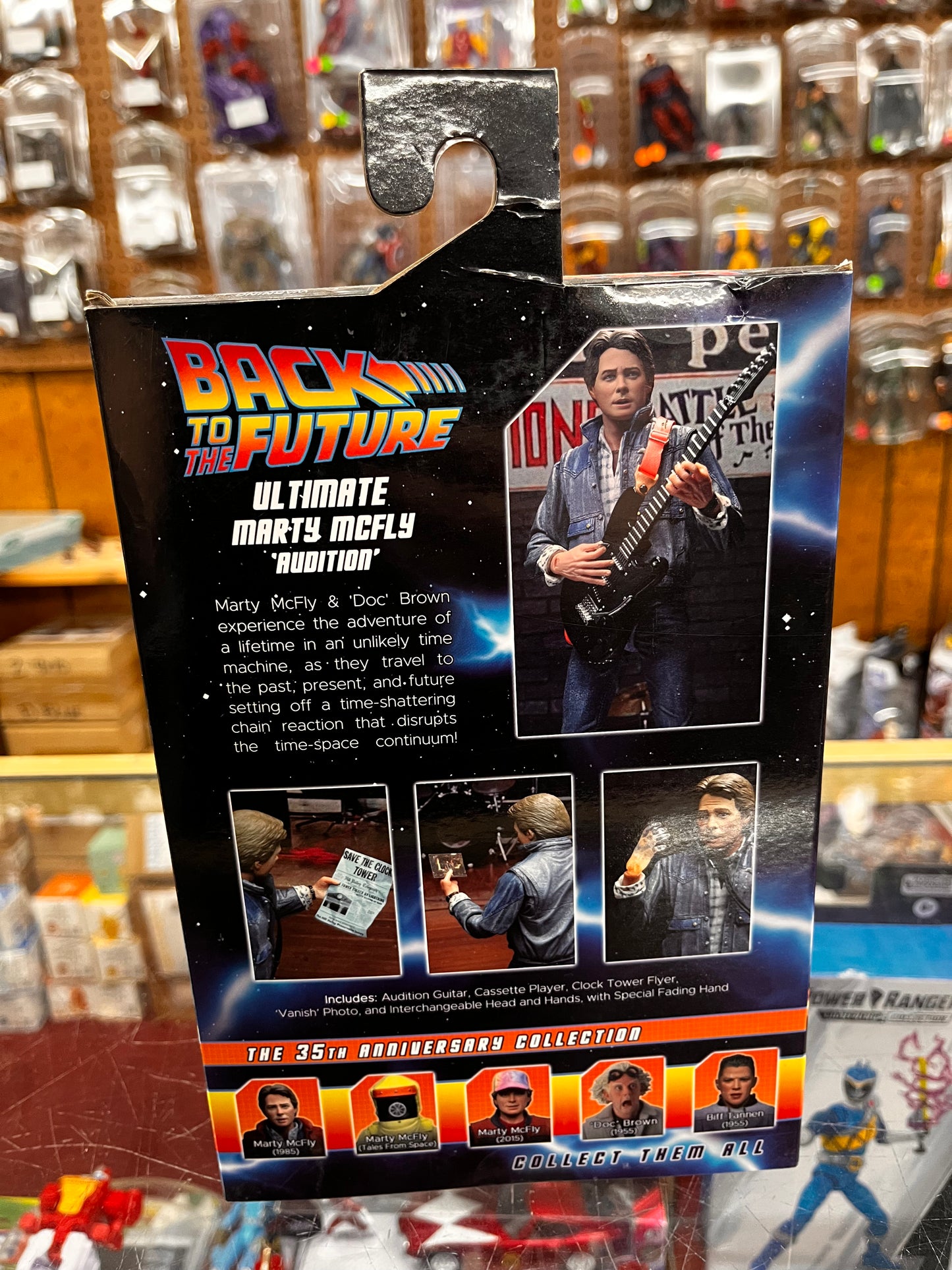NECA BACK TO THE FUTURE I/1 ULTIMATE '85 AUDITION MARTY McFLY 7" ACTION FIGURE