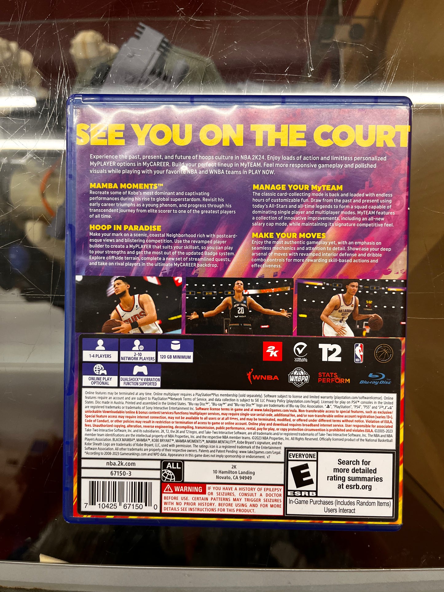NBA 2K24 Kobe Bryant Edition - Sony PlayStation 4 - PS4 -