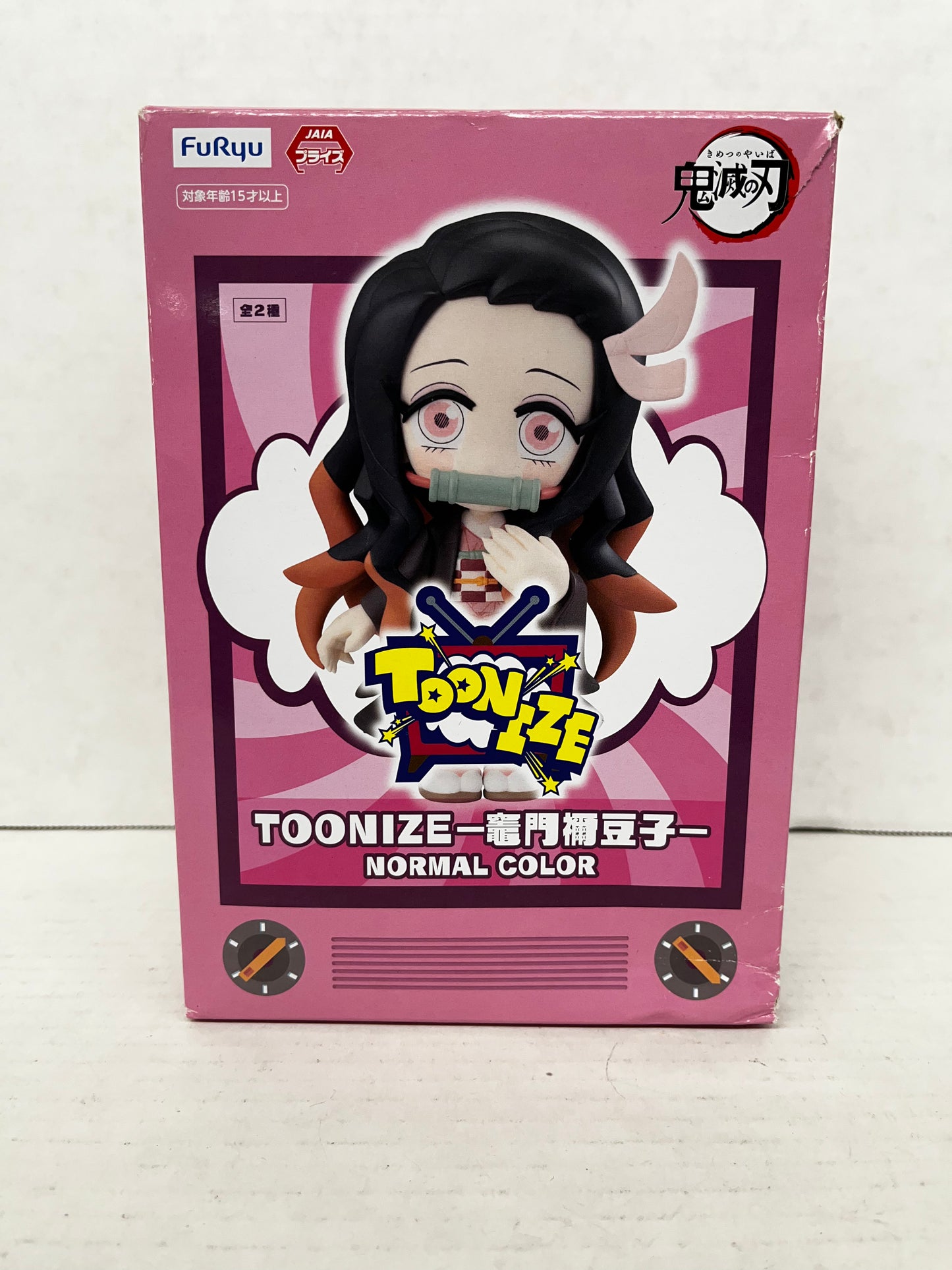Nezuko Kamado Demon Slayer Toonize Figure Cartoon Color FuRyu