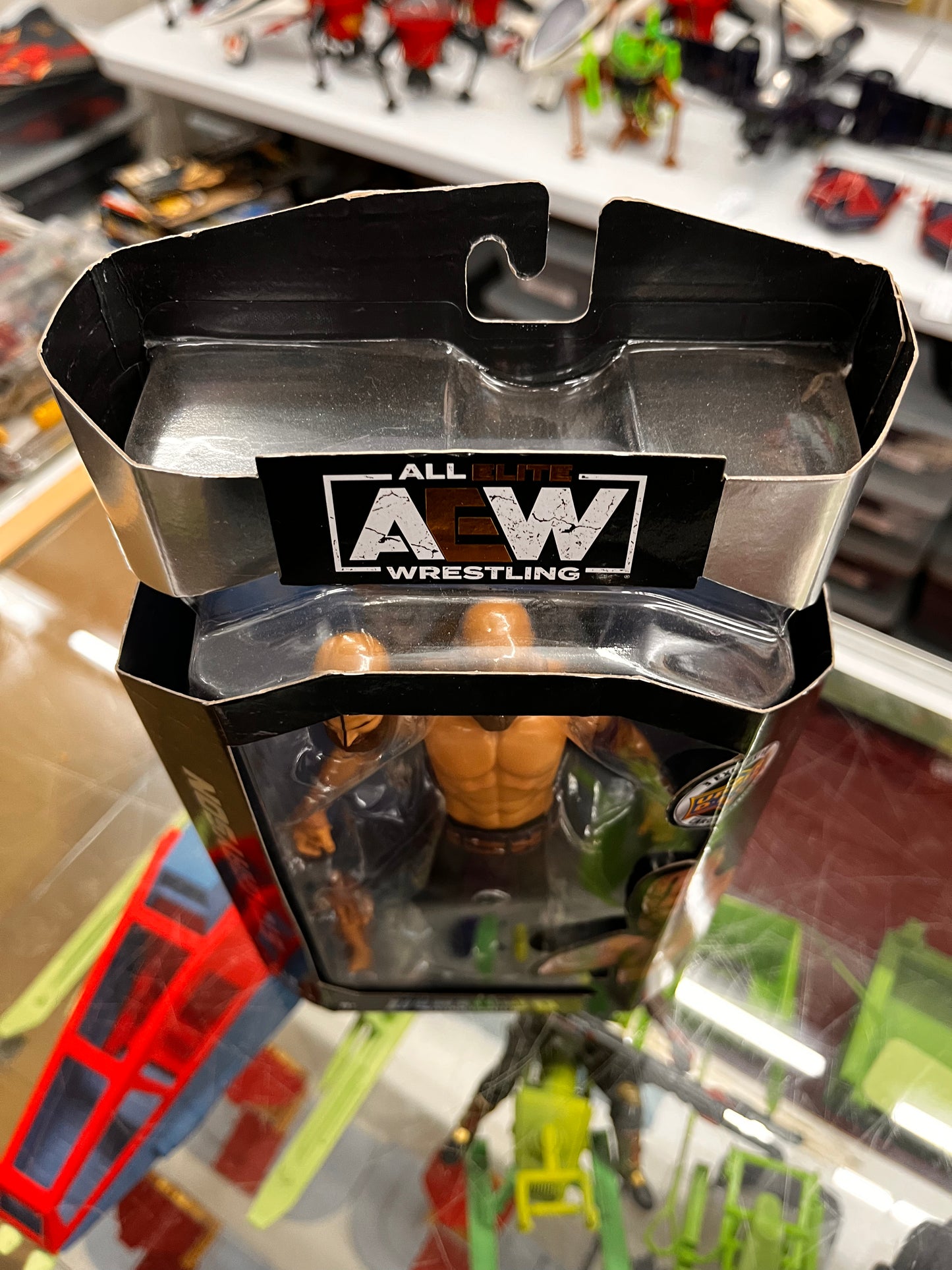 New AEW STU GRAYSON #18 Series 3 Unmatched Collection Figure + Upper Deck Cards