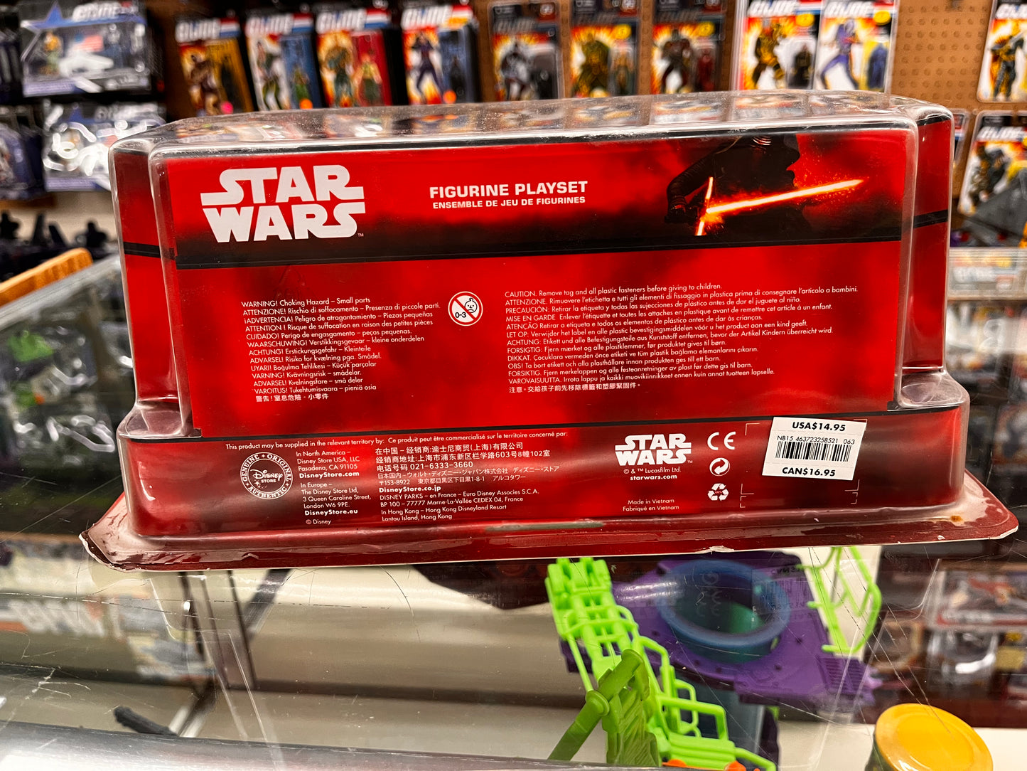 NEW | Disney Store STAR WARS THE FORCE AWAKENS Toy FIGURES SET BB8 Rey Kylo Ren