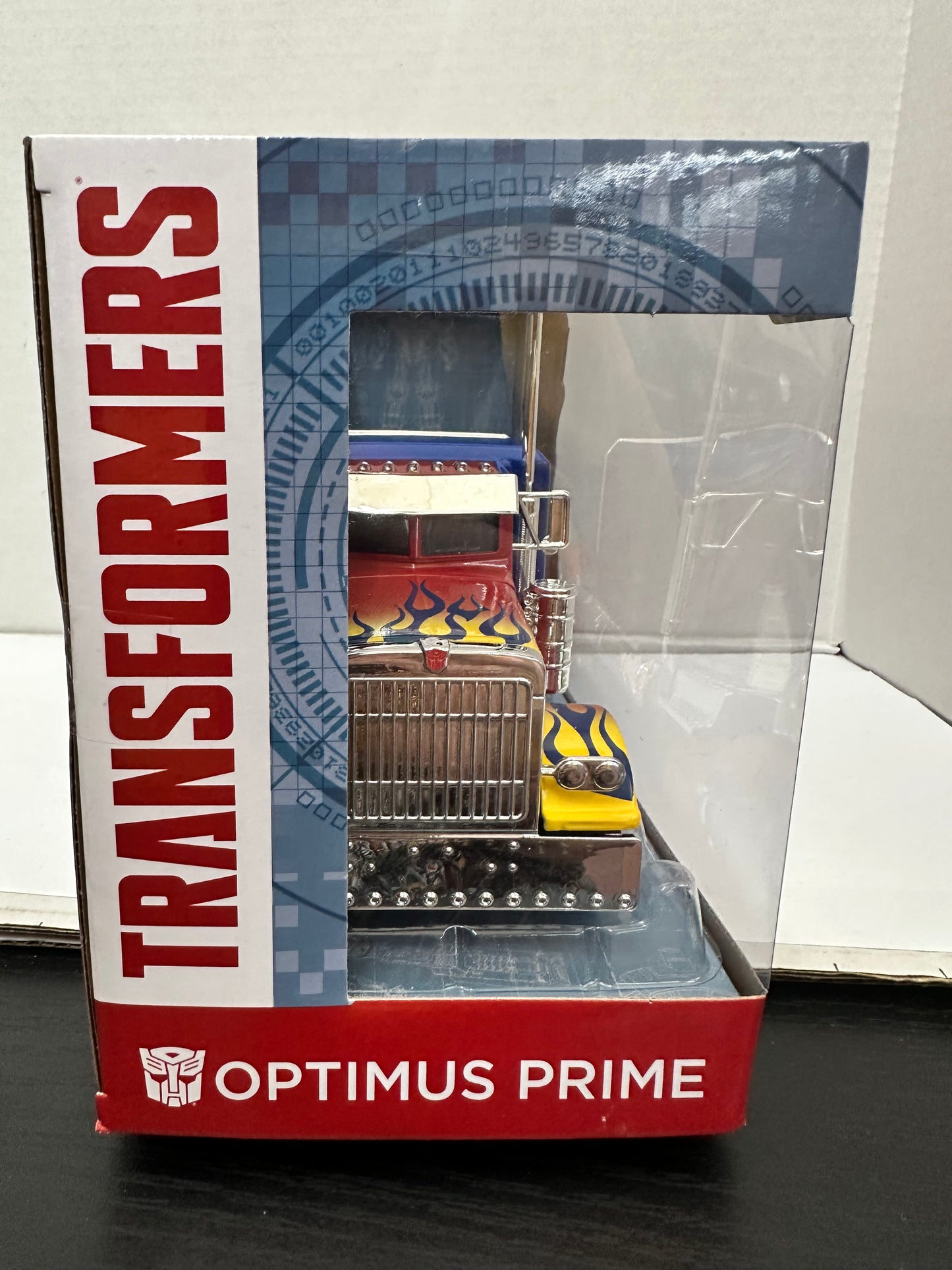 Optimus Prime Truck with Robot on Chassis from Transformers Hollywood Rides