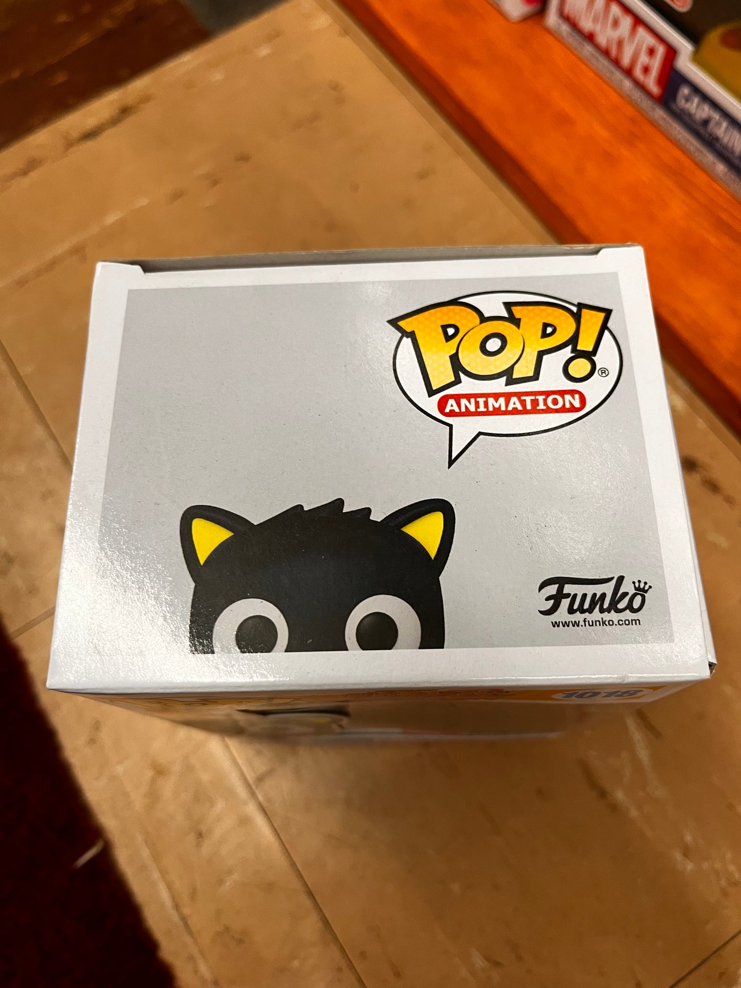 Funko Pop Naruto & Hello Kitty- Chococat 1018 FLOCKED, FYE EXCLUSIVE VAULTED