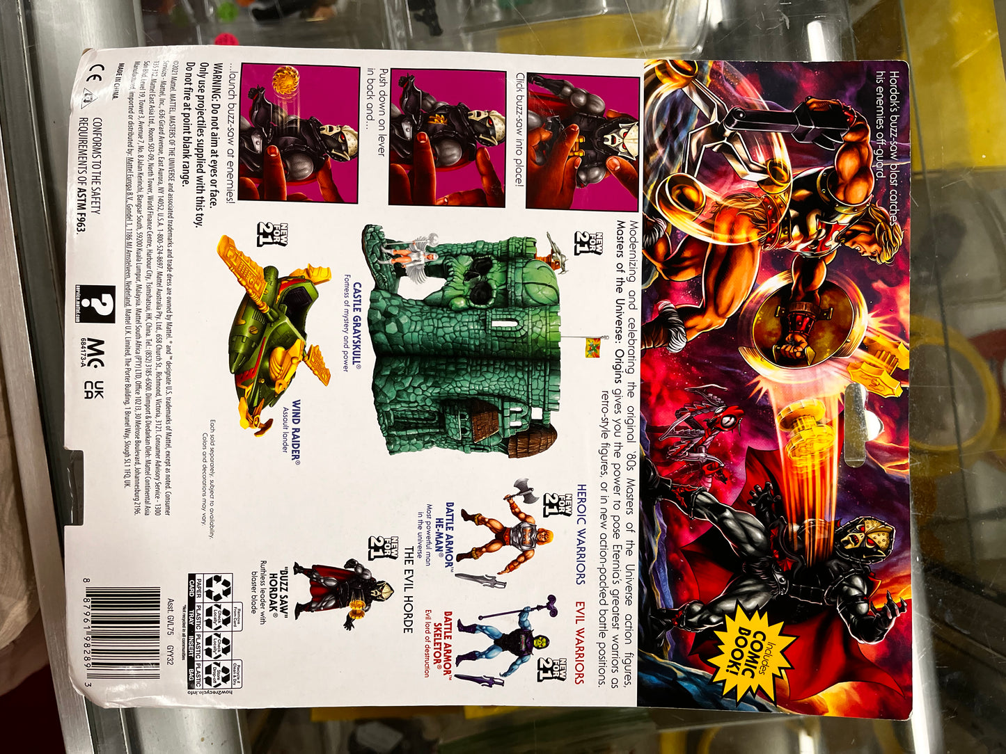 MOTU Origins Buzz Saw Hordak Masters of the Universe Origins Deluxe Figure 2021