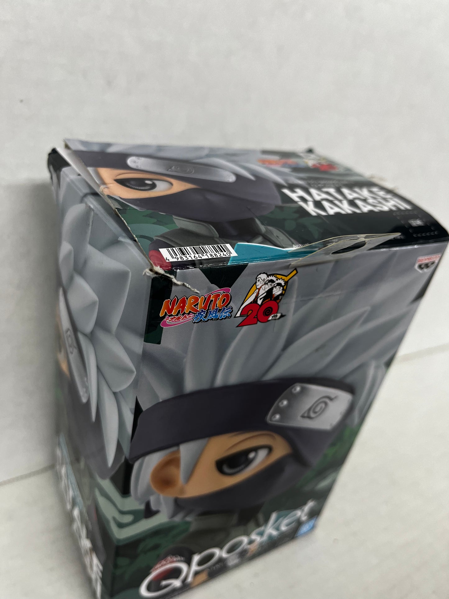 Banpresto Q Posket Naruto Kakashi Hatake - Authentic Banpresto Figure A