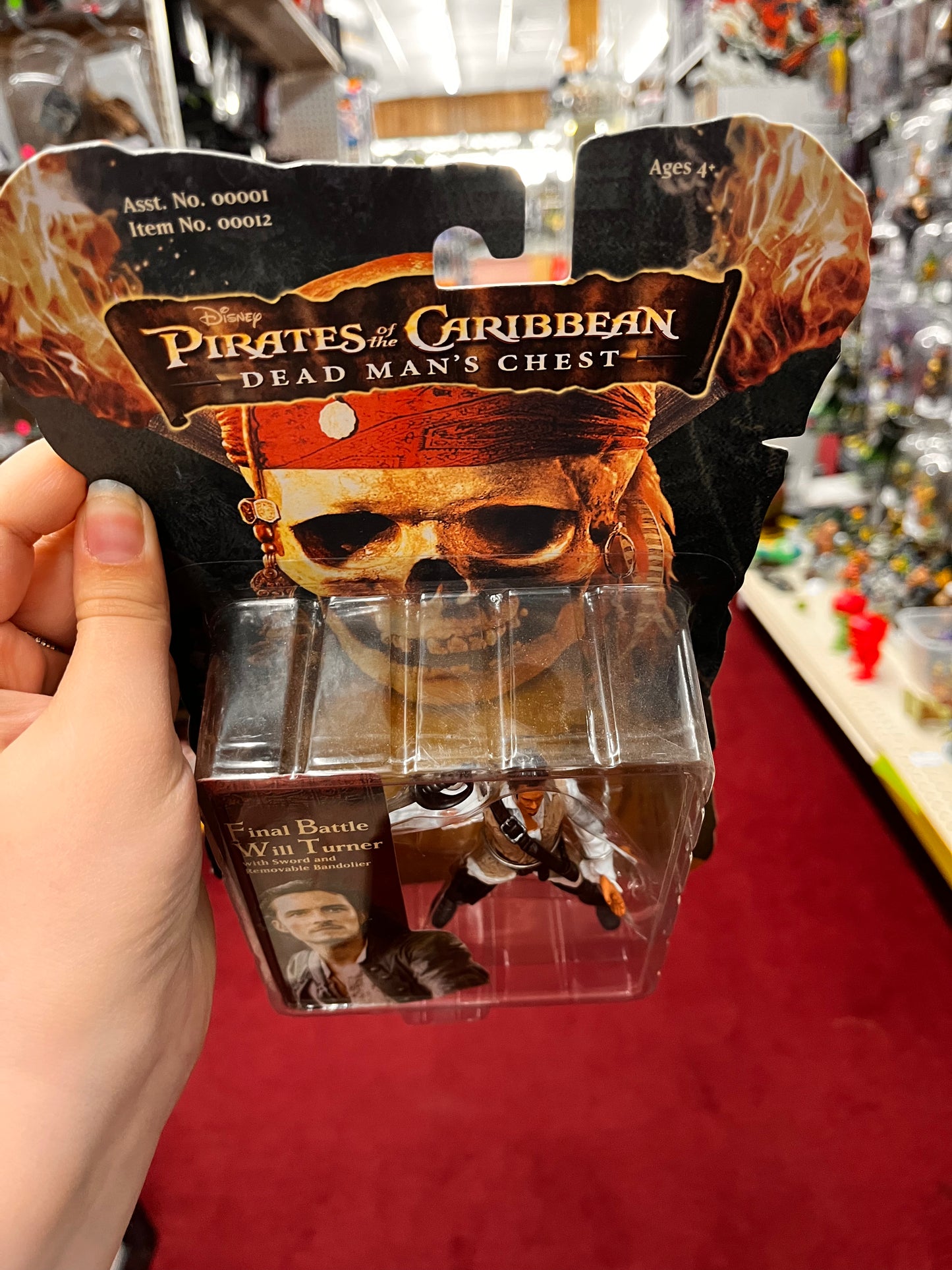Pirates Of The Caribbean #18 'Final Battle Will Turner' 3.75" Action Figure 2006