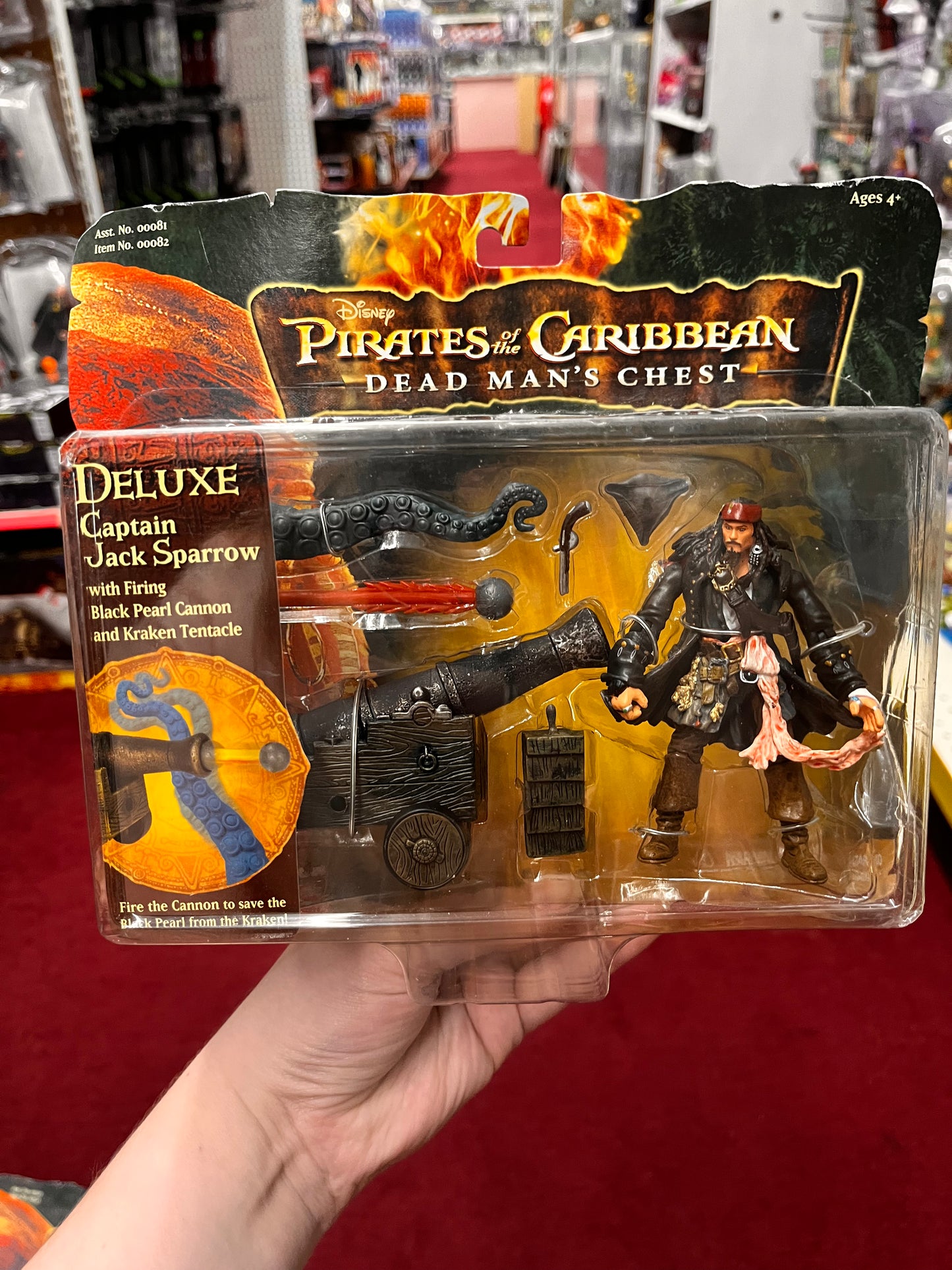 Pirates of the Caribbean Dead Man's Chest Deluxe Captain Jack Sparrow New A3