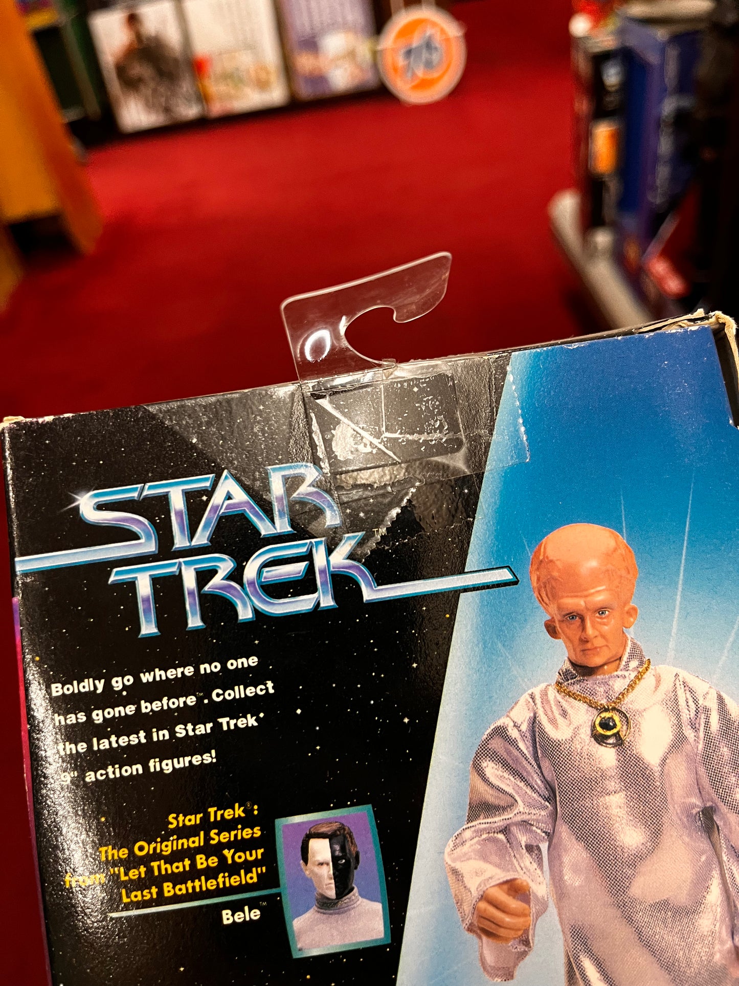 New Star Trek TALOSIAN NIB 9" Figure Warp Factor Series 5 Playmates 1998