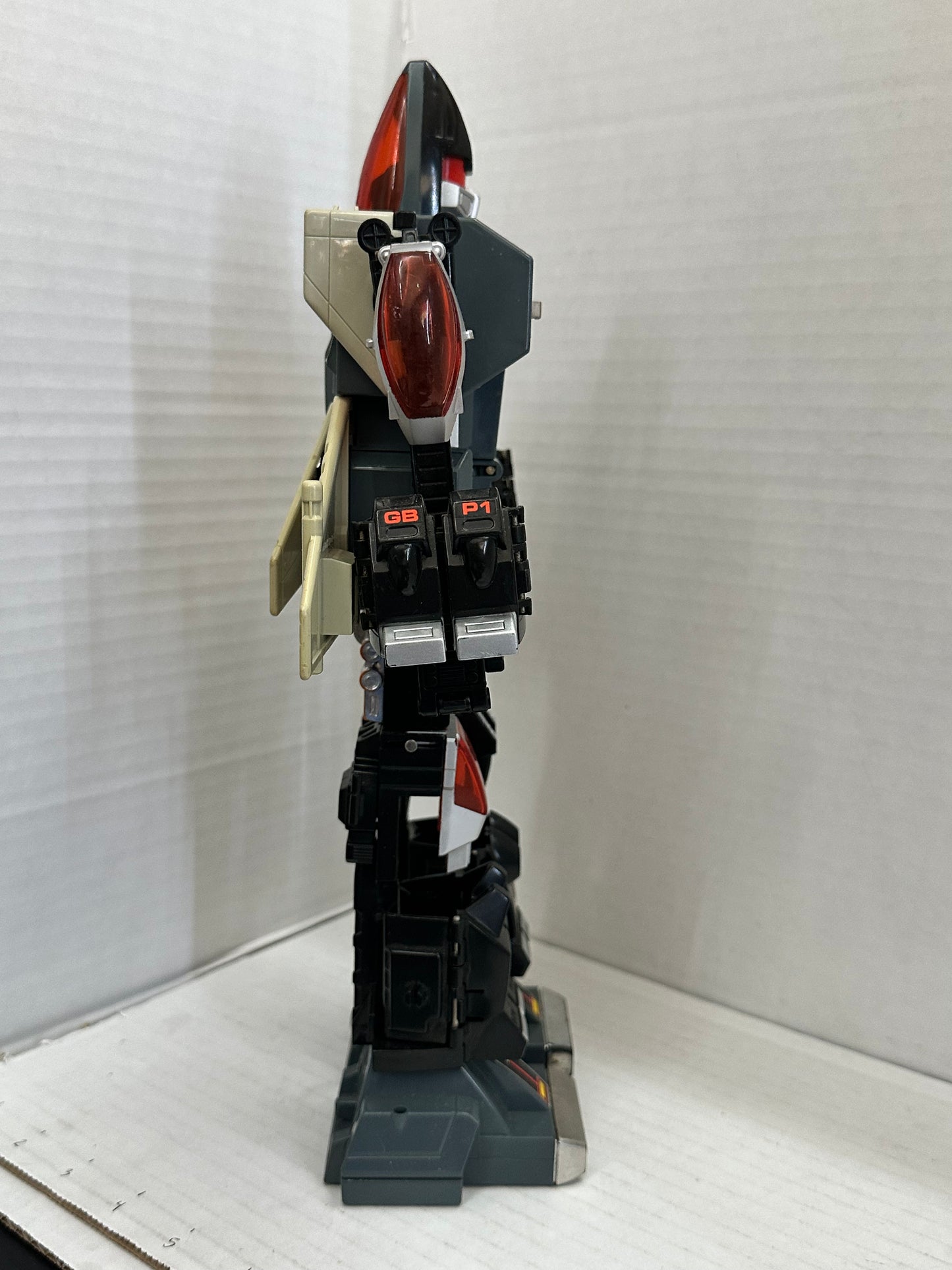 Vintage 1985 Tonka Bandai GoBots Power Warrior Suit Grungy Action Figure #3