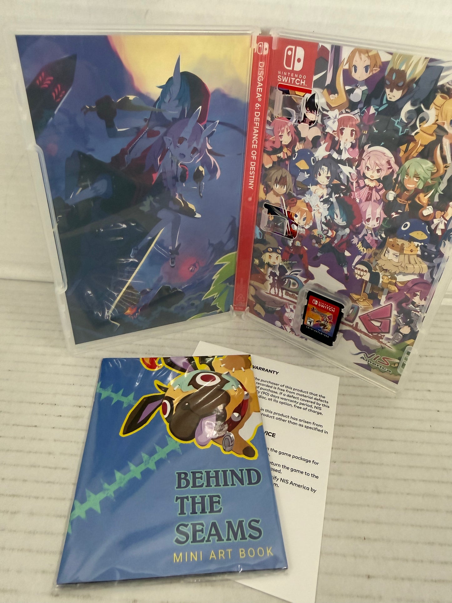 Disgaea 6: Defiance of Destiny - Nintendo Switch Includes Art Book