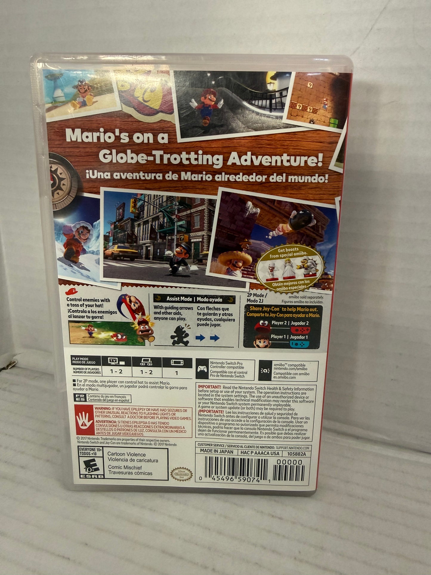 Super Mario Odyssey Nintendo Switch Game