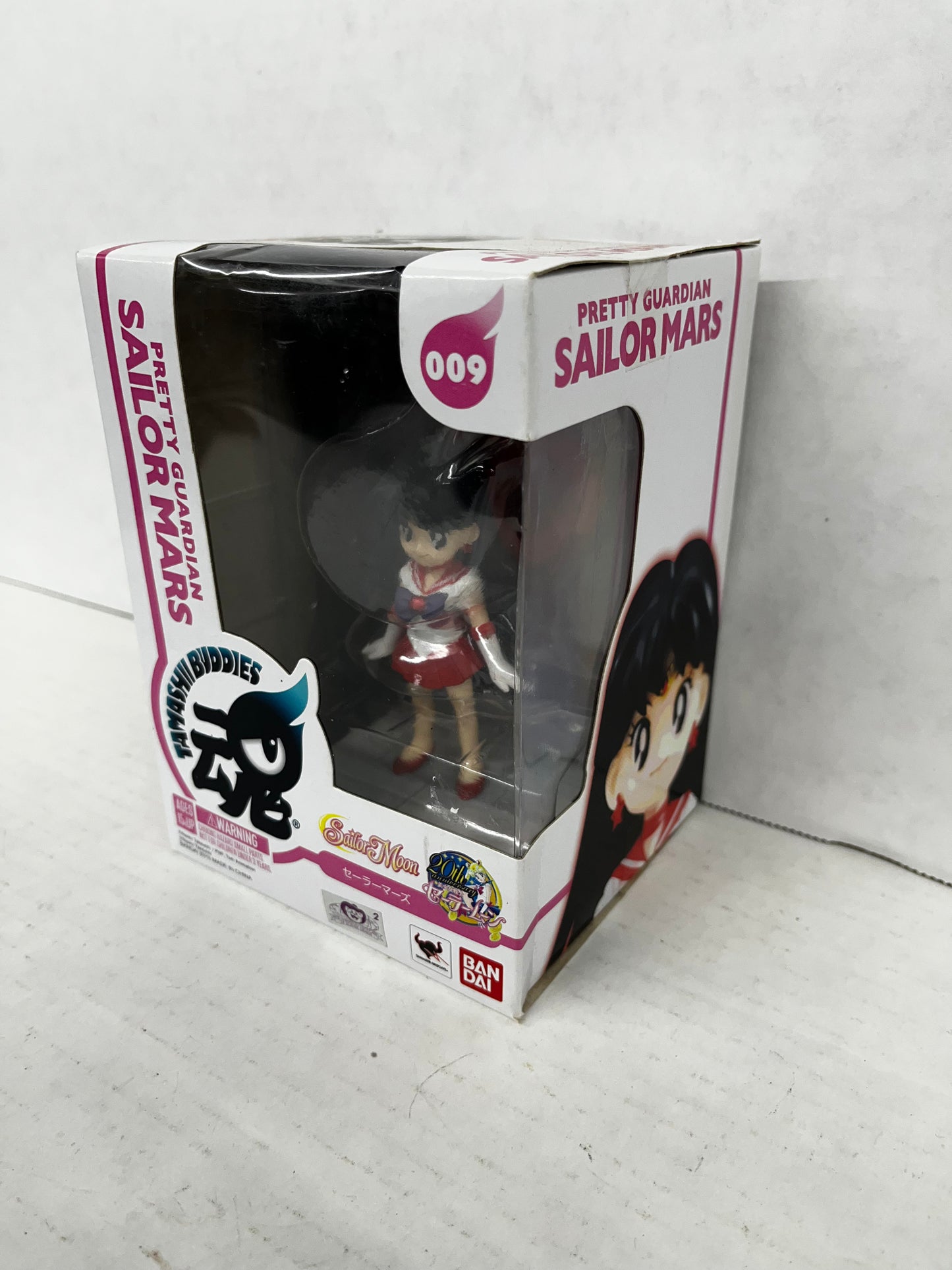 Bandai Tamashii Buddies Pretty Guardian Sailor Moon 009 Sailor Mars Figure