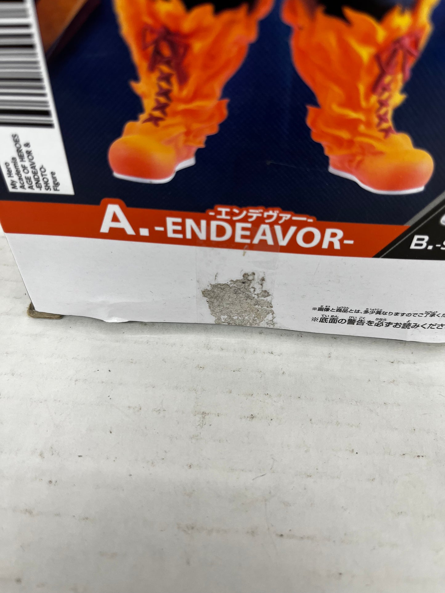 Endeavor My Hero Academia Figure/ Figurine (Banpresto Age of Heroes Vol.7)