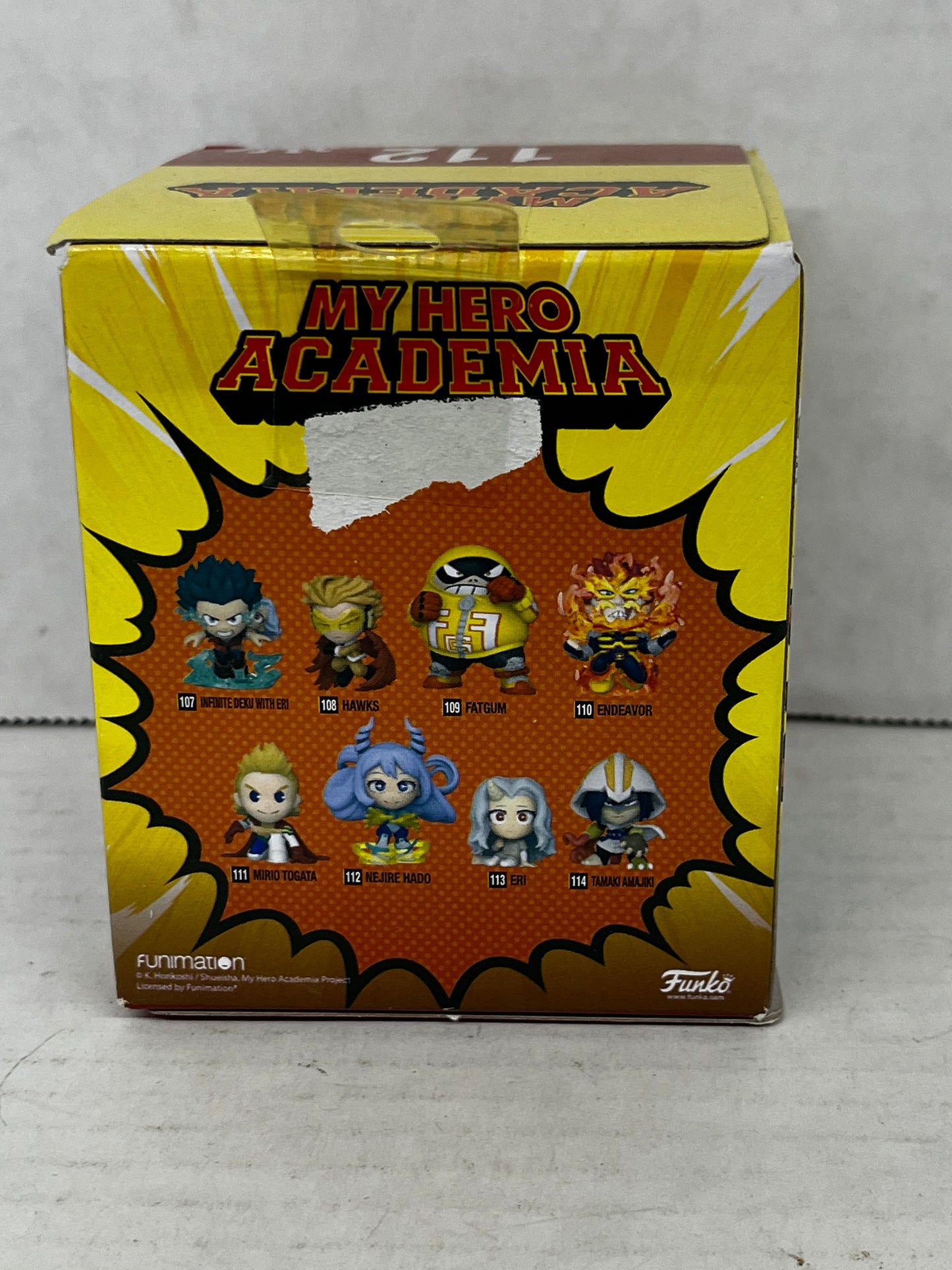 Funko Minis My Hero Academia Nejire Hado Vinyl Figure #112 NIB