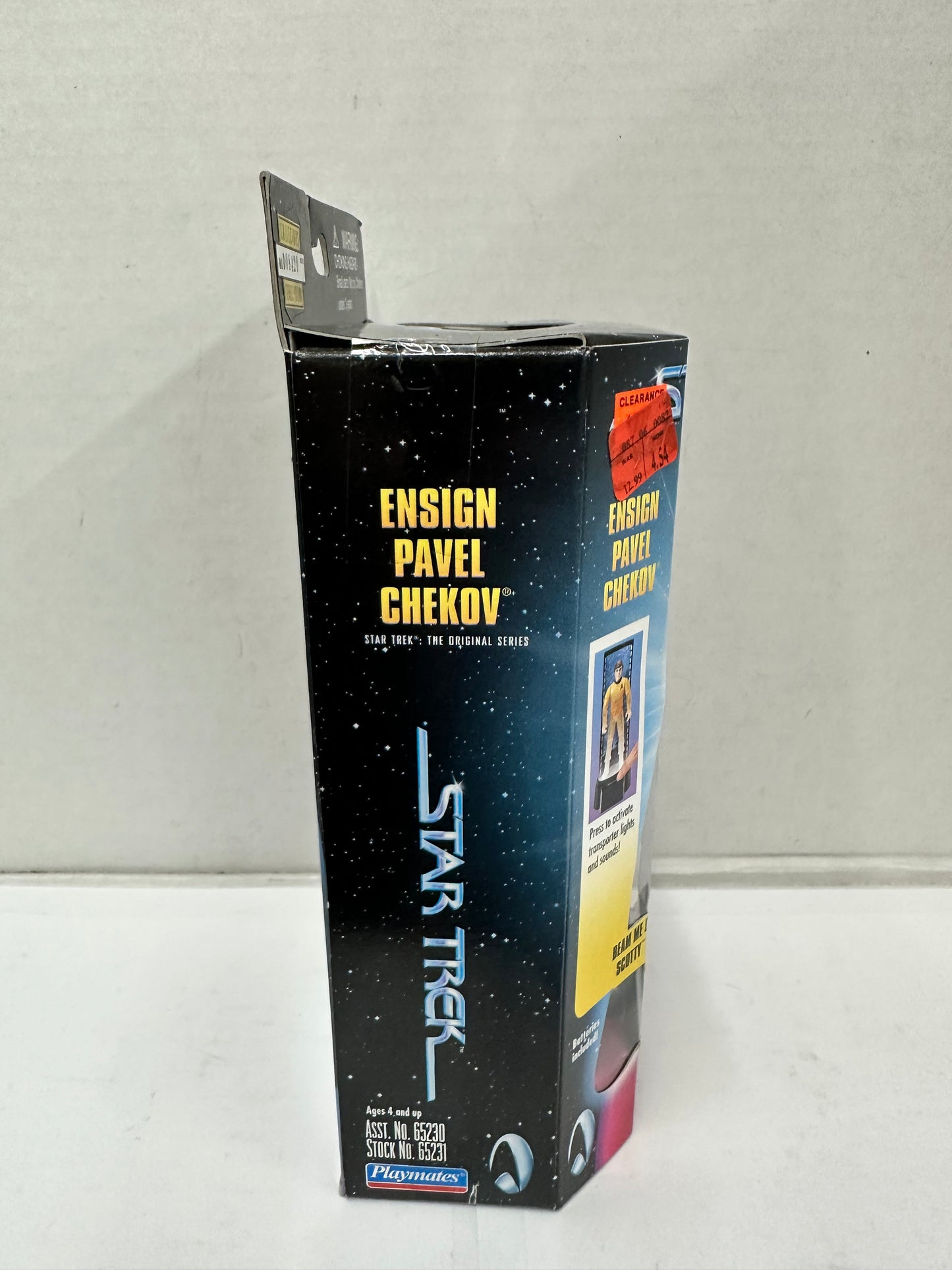 Star Trek Playmates Transporter Series, Ensign Pavel Chekov #65231 - NEW
