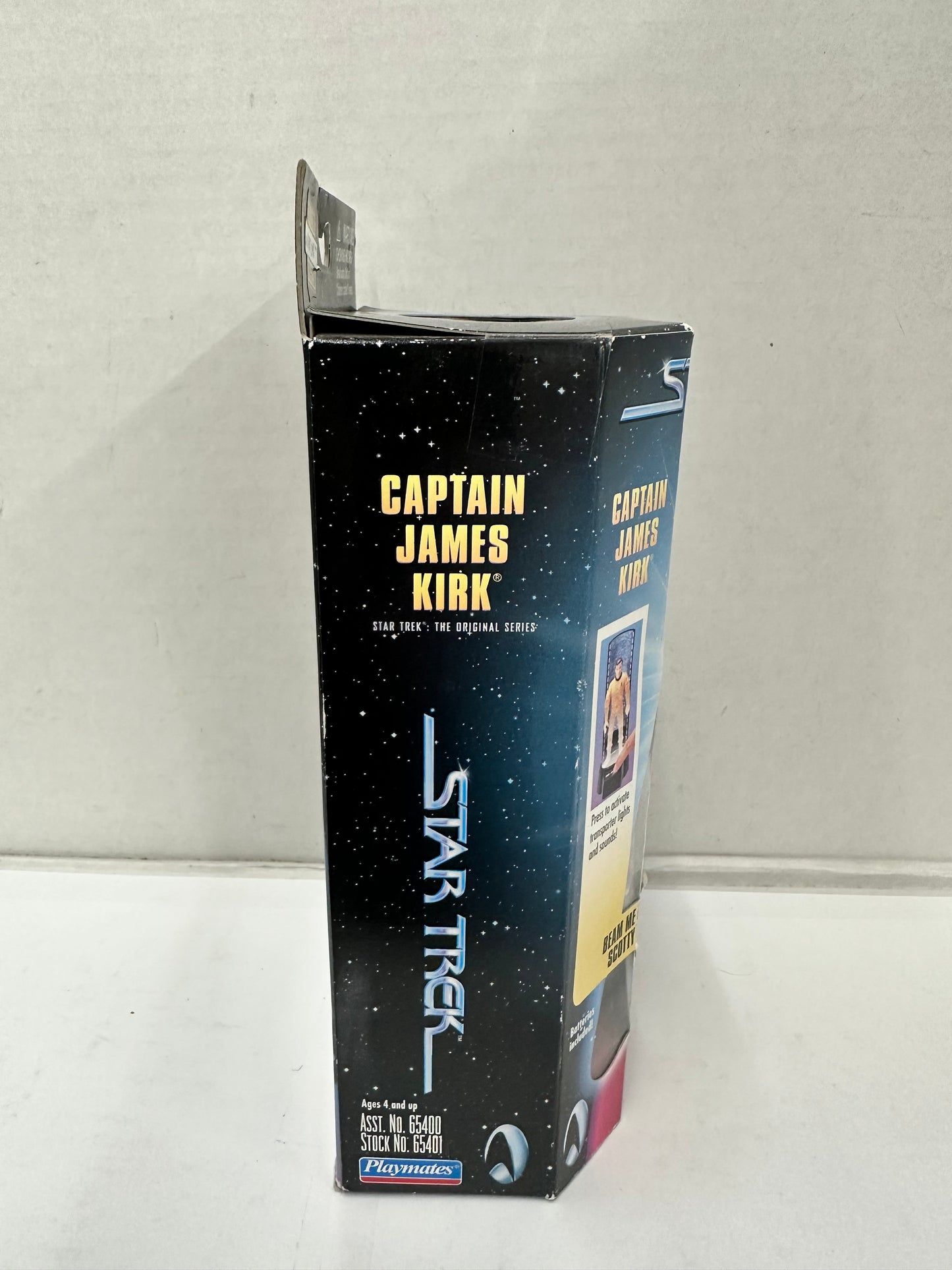 Star Trek Transporter Series Captain Kirk Action Figure Playmates Toys