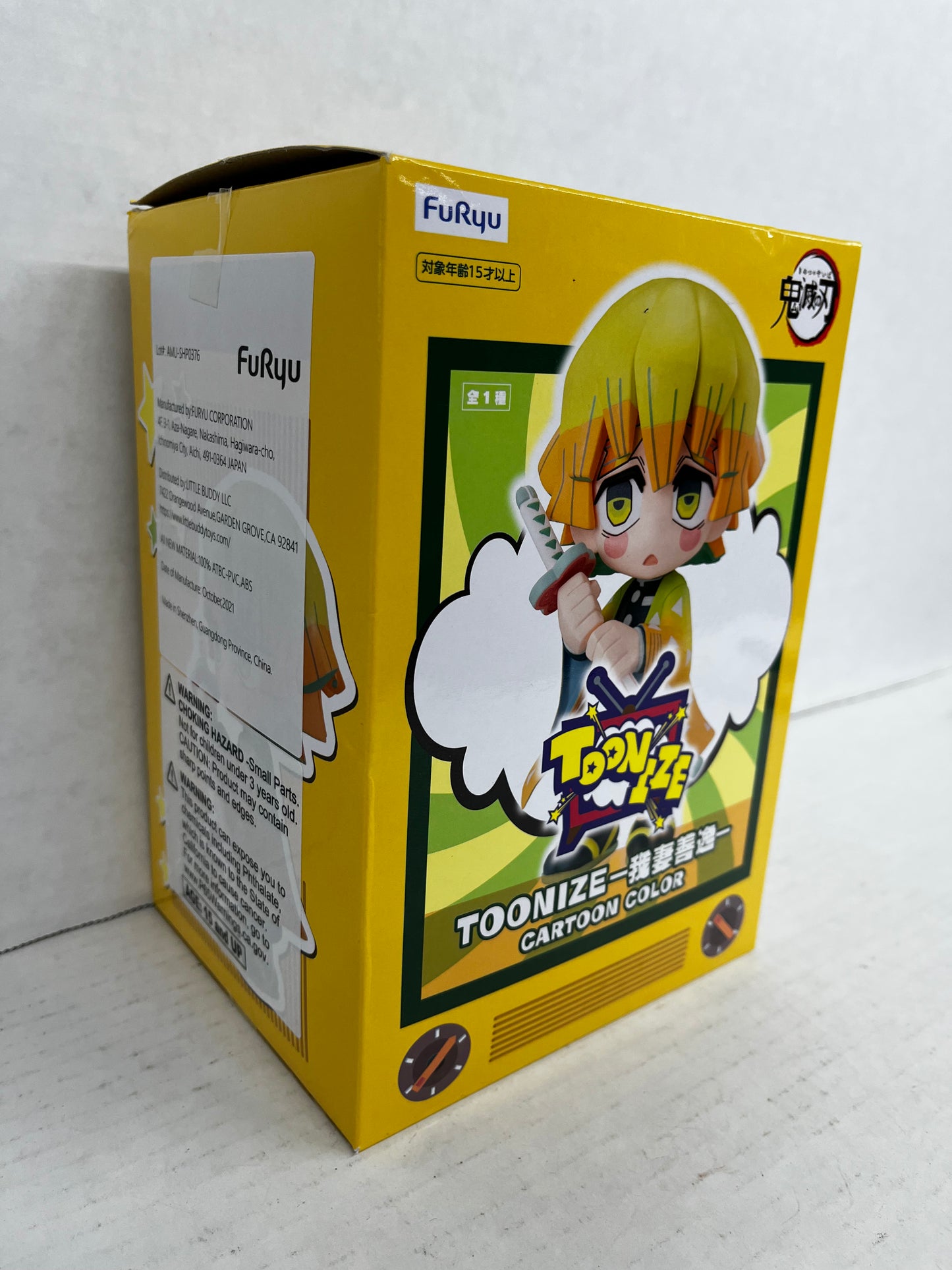 Demon Slayer Agatsuma Zenitsu Toonize cartoon color