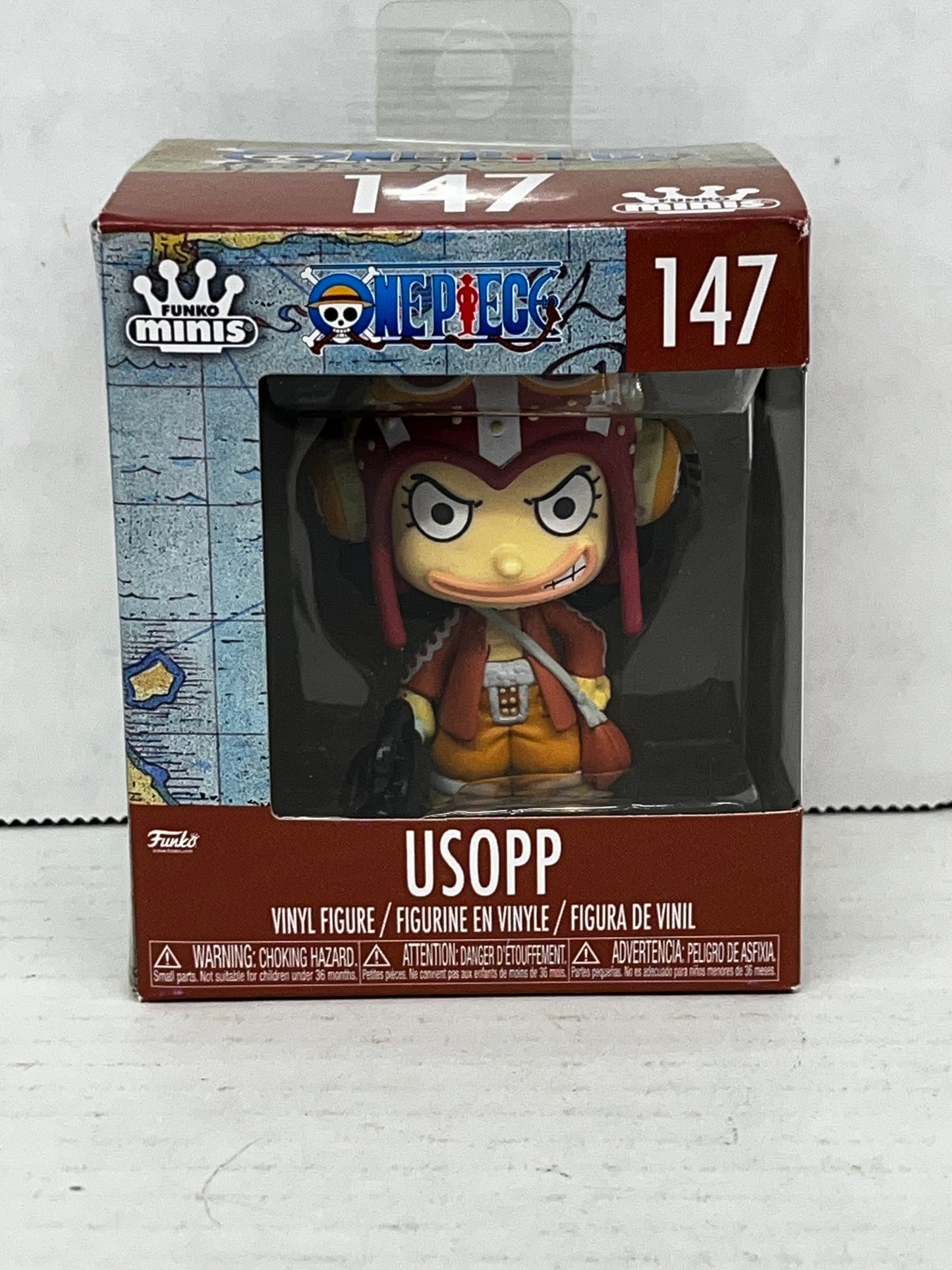 Funko Mini #147 USOPP Vinyl Figure - One Piece Pirates Luffy