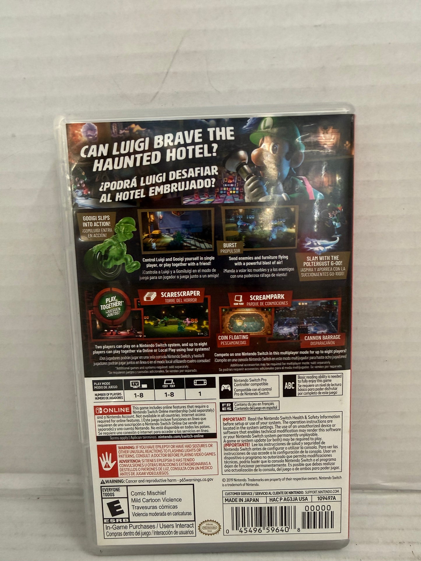 Luigi's Mansion 3 Standard Edition - Nintendo Switch