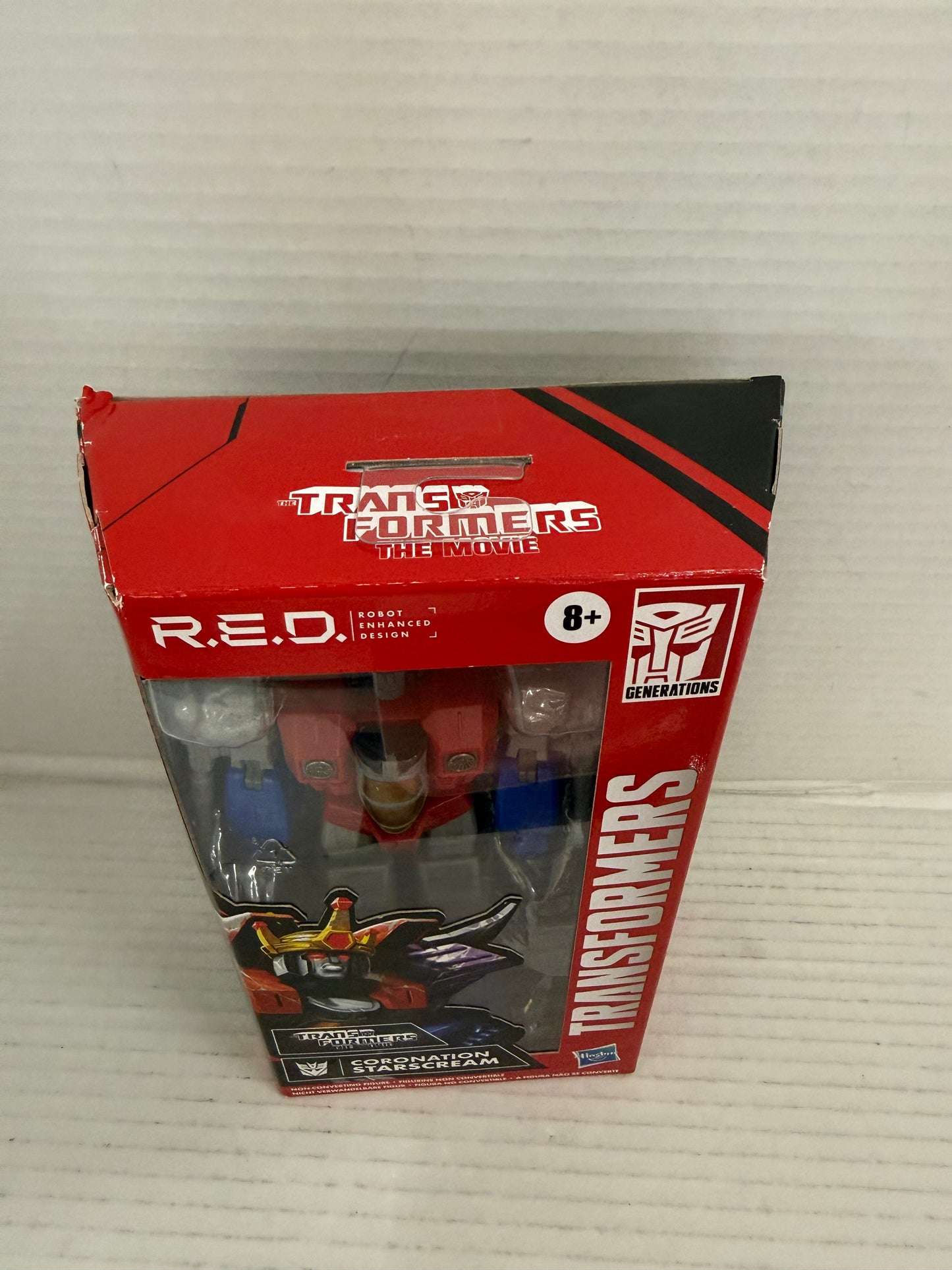 G1 Transformers R.E.D. CORONATION STARSCREAM Hasbro
