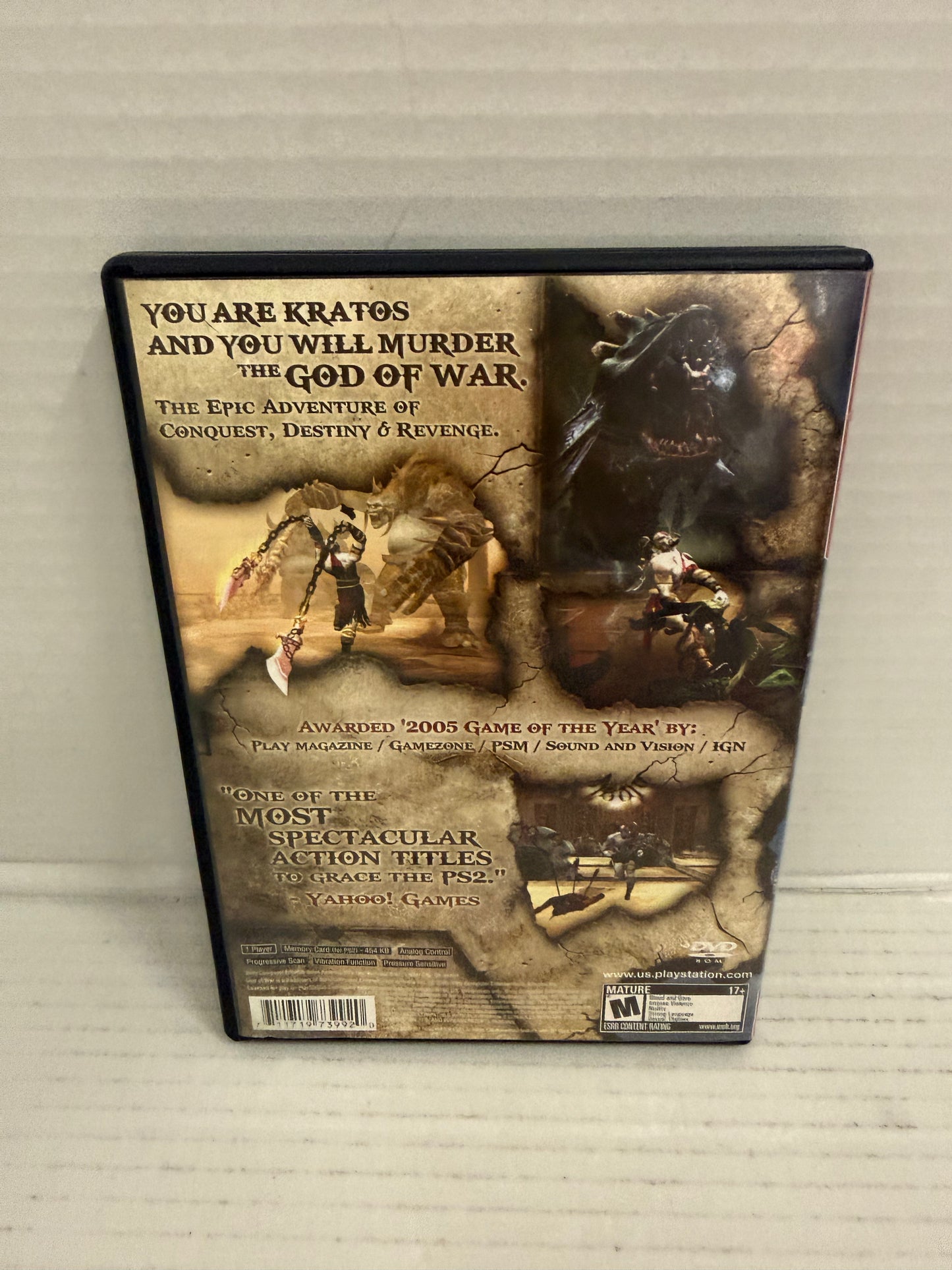 God of War PlayStation 2 PS2 Greatest Hits Complete