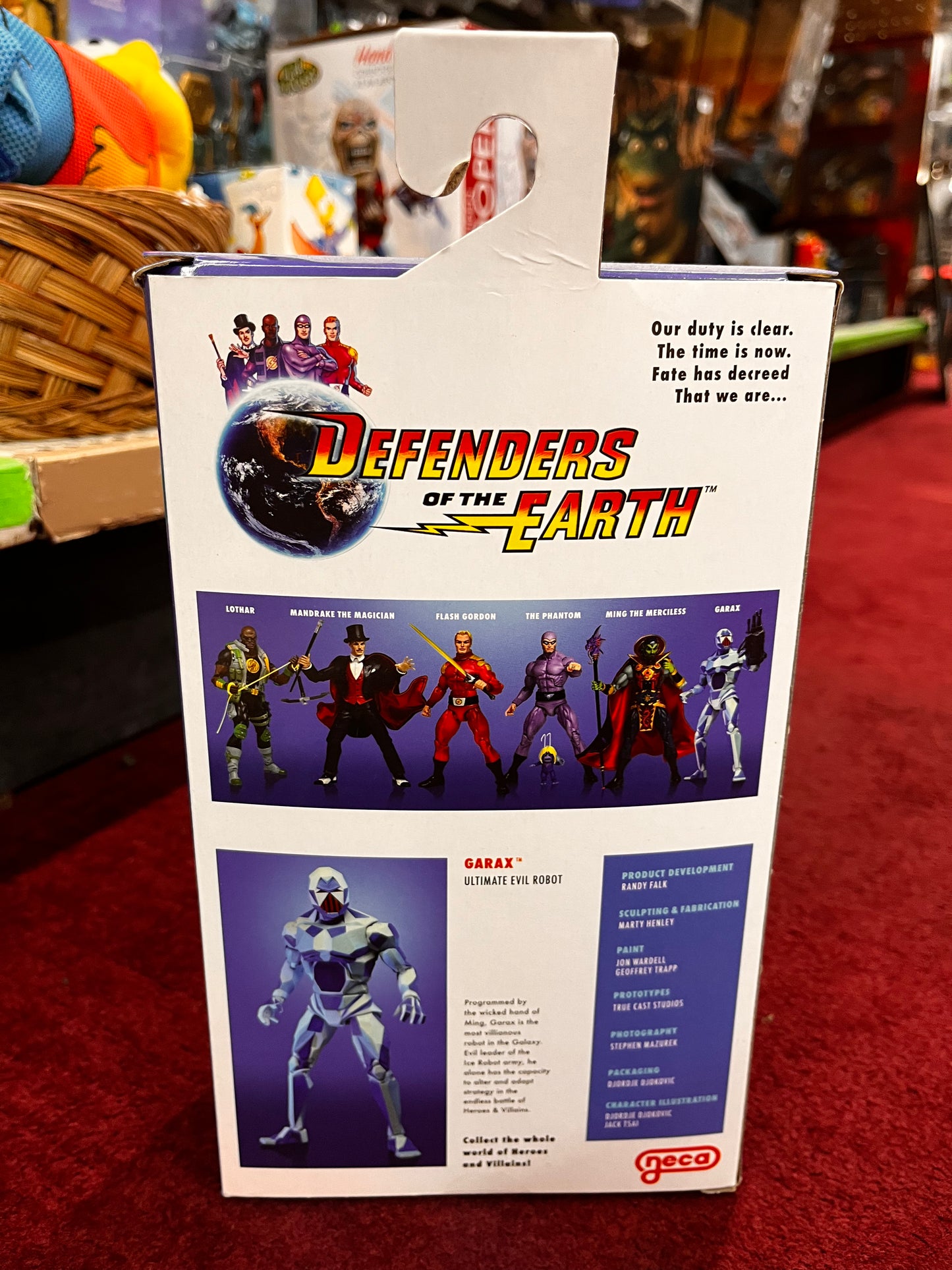 King Features - 7" Scale Action Figure - Defenders of the Earth Series 2 Garax