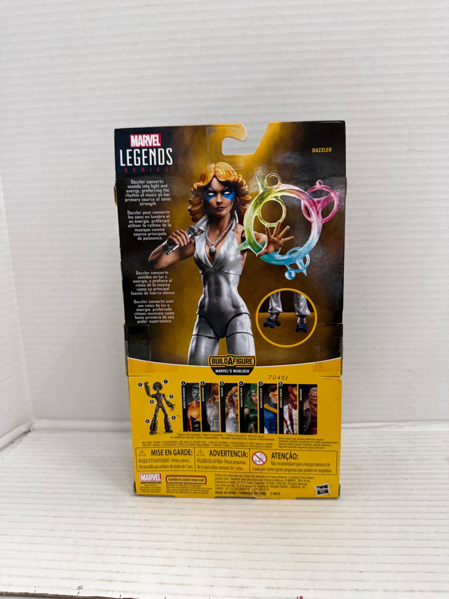 Marvel Legends X-men Dazzler 6 Inch Action Figure New in Box BAF Warlock