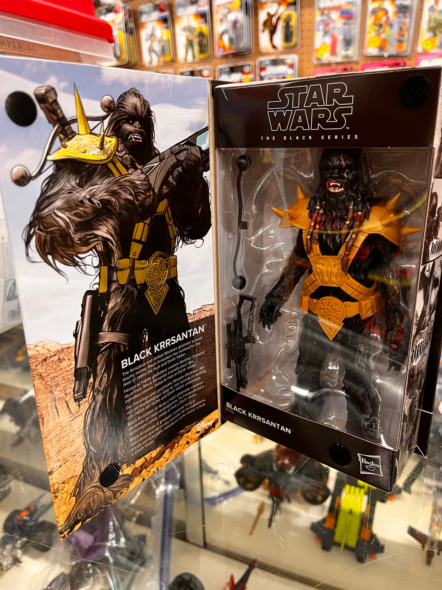 Hasbro Star Wars Black Series Krrsantan Comic 6 in Action Figure