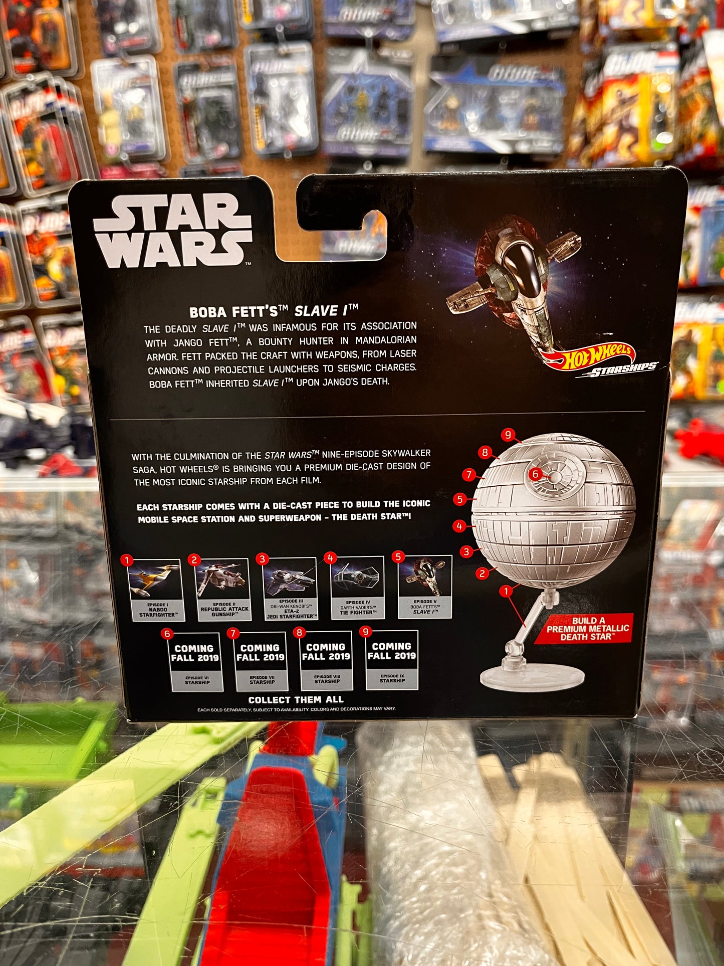 Hot Wheels Star Wars Commemorative Series Boba Fett's Slave 1 Starship