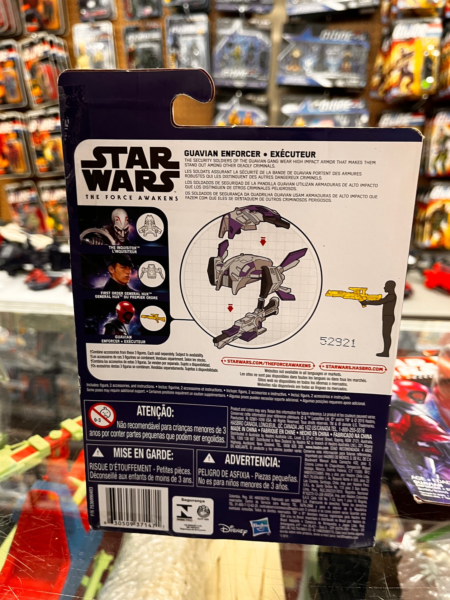 Hasbro Star Wars 3.75" Figure - GUAVIAN ENFORCER Episode VII B4165 (2015 Issue)