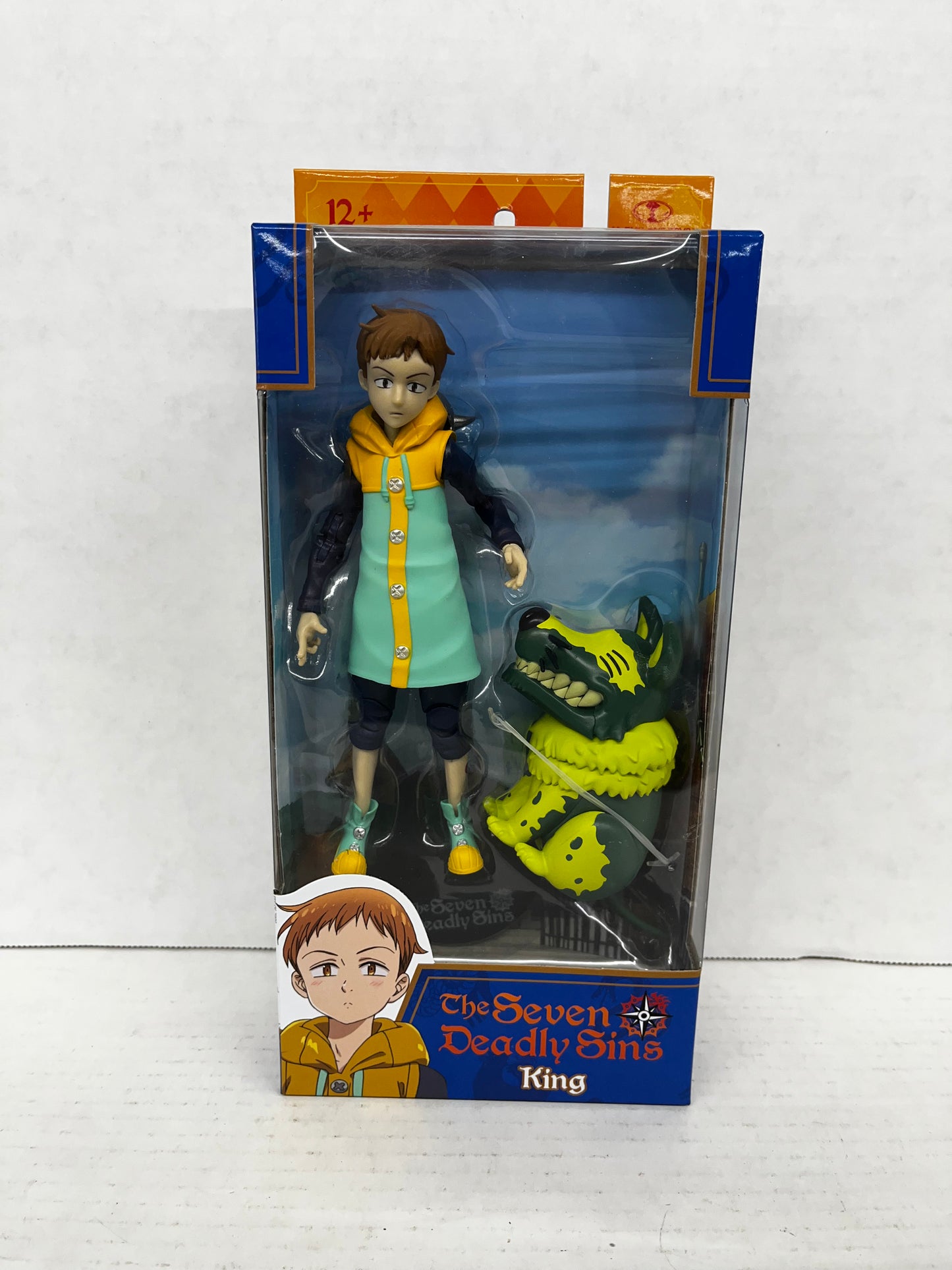 The Seven Deadly Sins King & Oslo Toy Action Figure NEW SEALED 7" McFarlane Toys