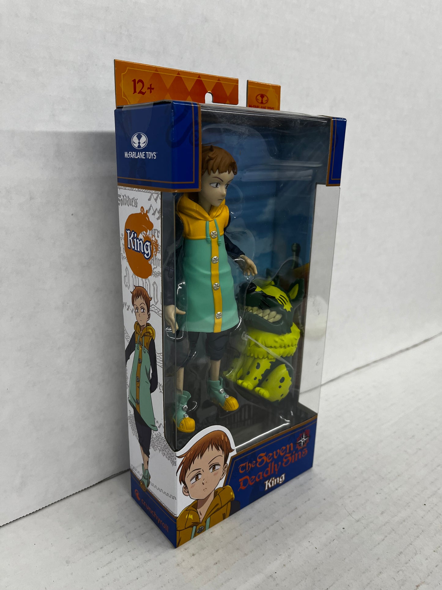 The Seven Deadly Sins King & Oslo Toy Action Figure NEW SEALED 7" McFarlane Toys