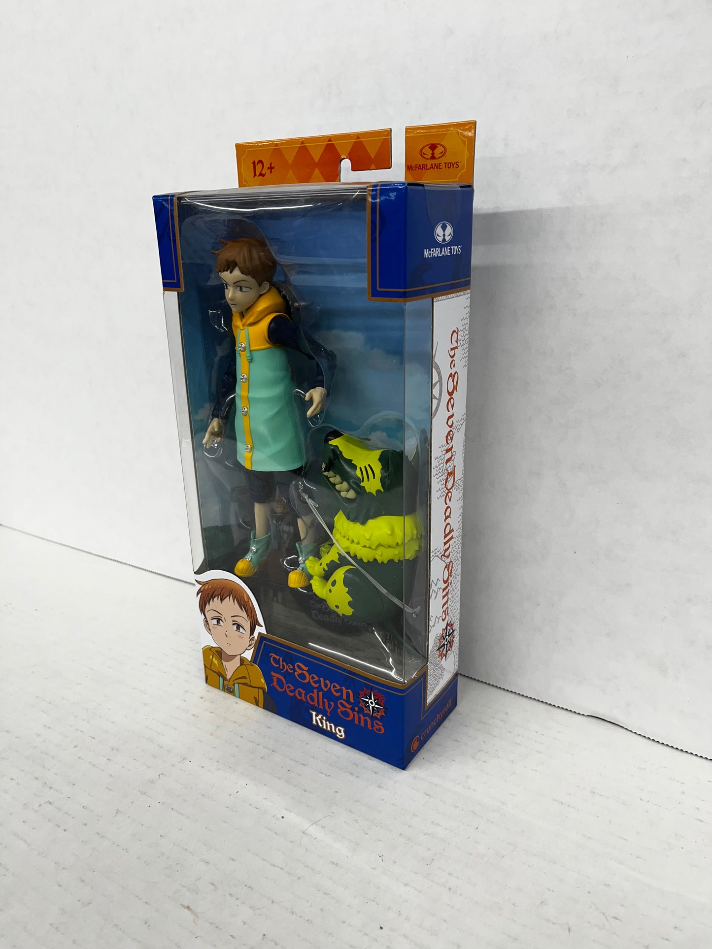 The Seven Deadly Sins King & Oslo Toy Action Figure NEW SEALED 7" McFarlane Toys