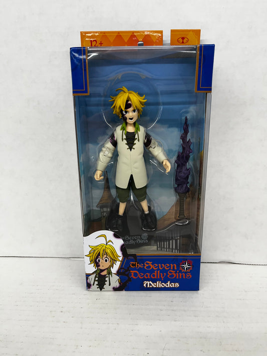 The Seven Deadly Sins Meliodas Demon Mode Sword Action Figure 7" McFarlane Toys