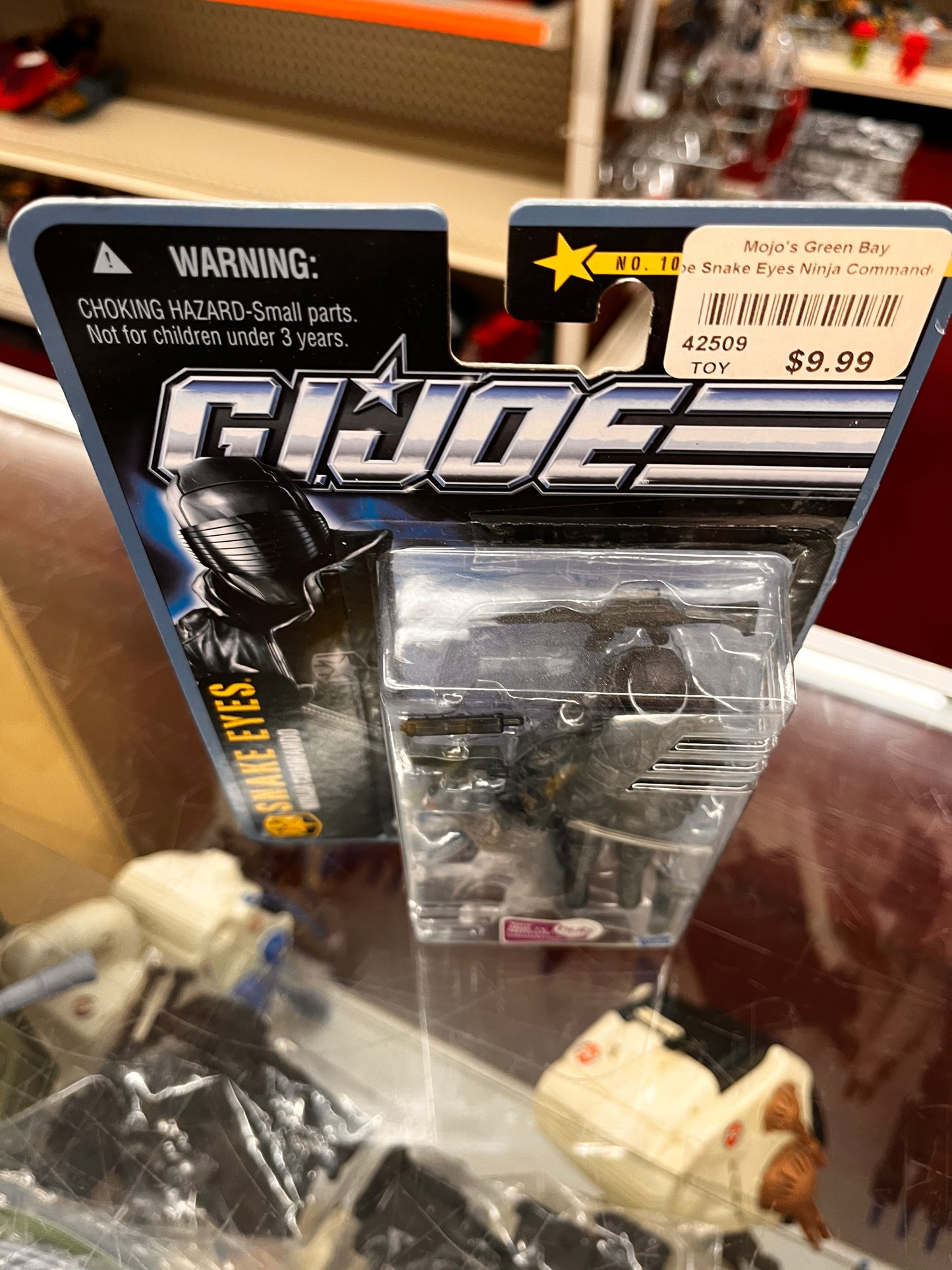 Hasbro Ninja Commando Snake Eyes #1002 Action Figure 2010 MOC