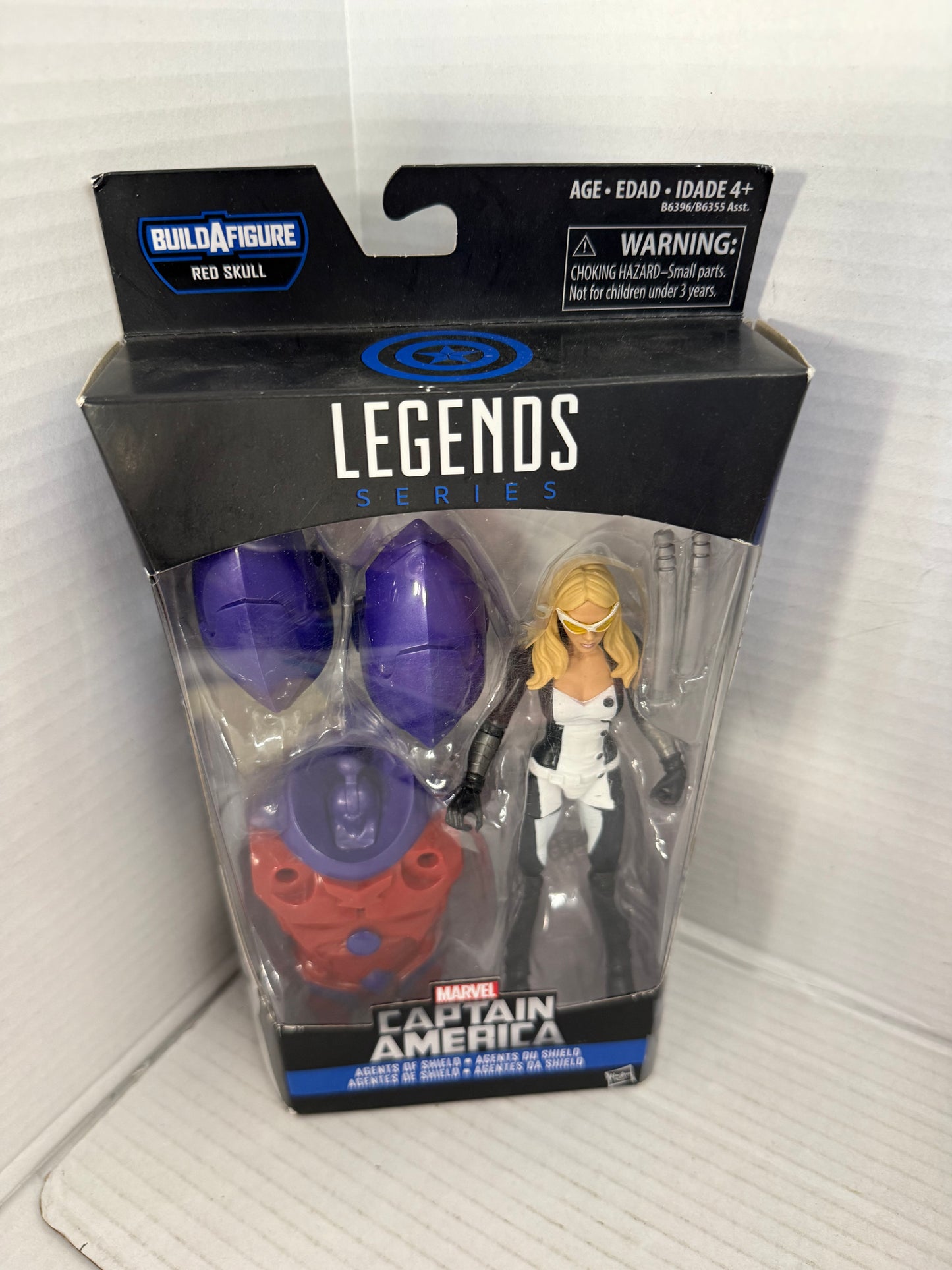 Mockingbird Marvel Legends 6" figure BAF Red Skull