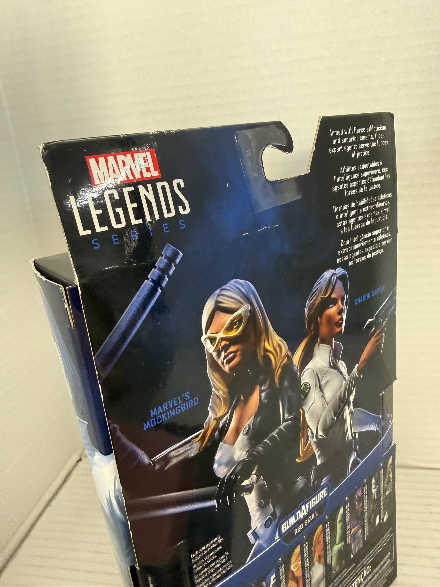 Mockingbird Marvel Legends 6" figure BAF Red Skull