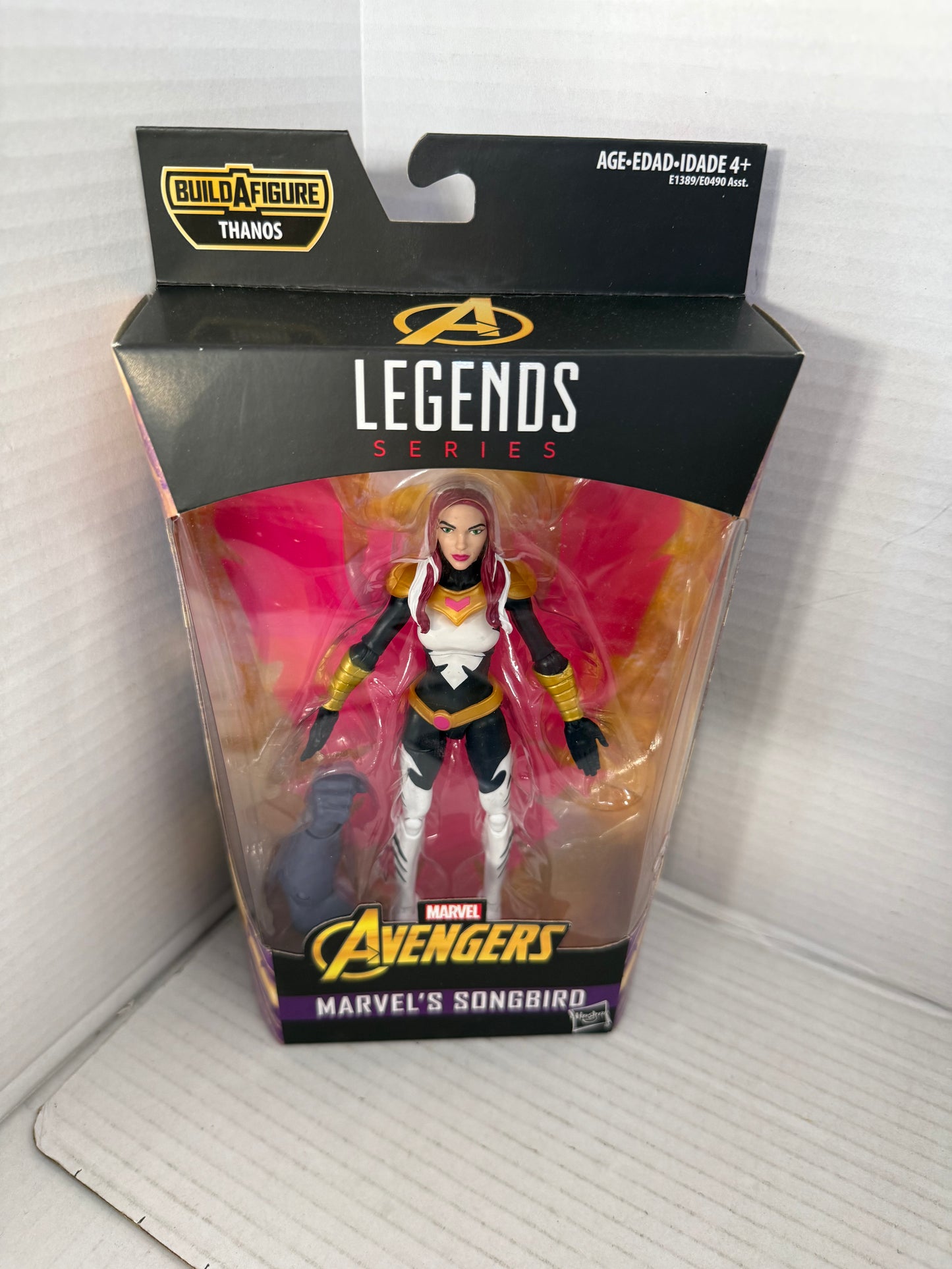 Marvel Legends Series Avengers Infinity War Songbird Action Figure BAF Thanos