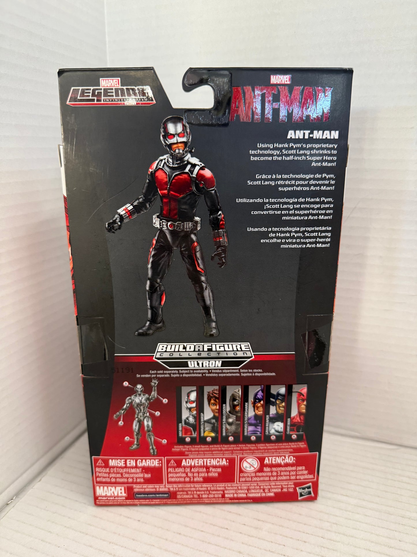 Marvel Legends Infinite Series Ant-Man BAF Ultron Wave