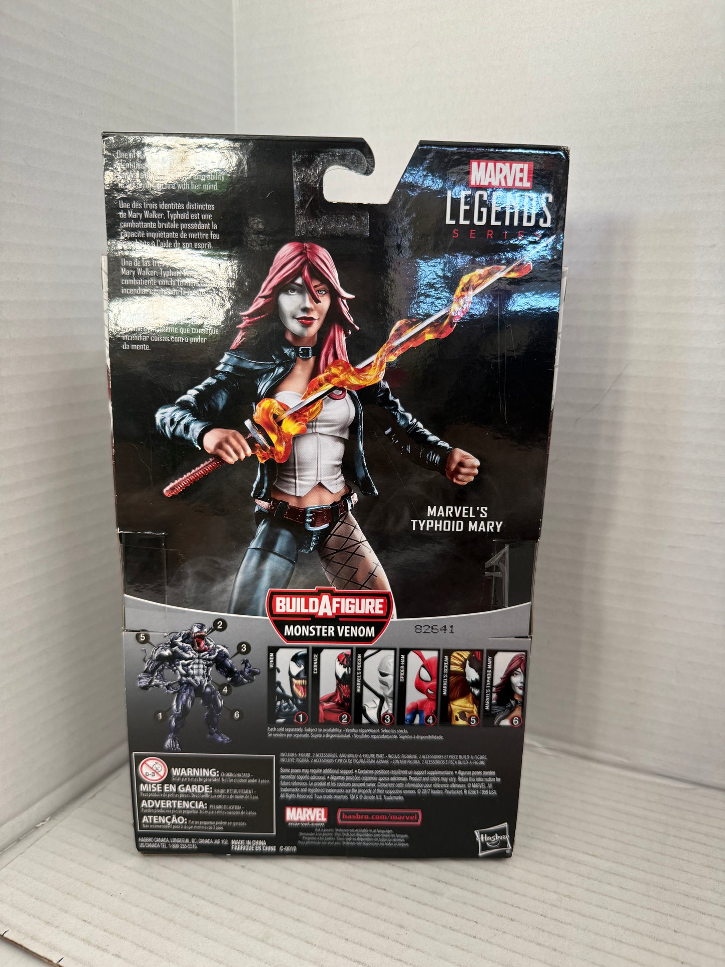 Marvel Legends - Typhoid Mary - Hasbro Figure - Monster Venom BAF