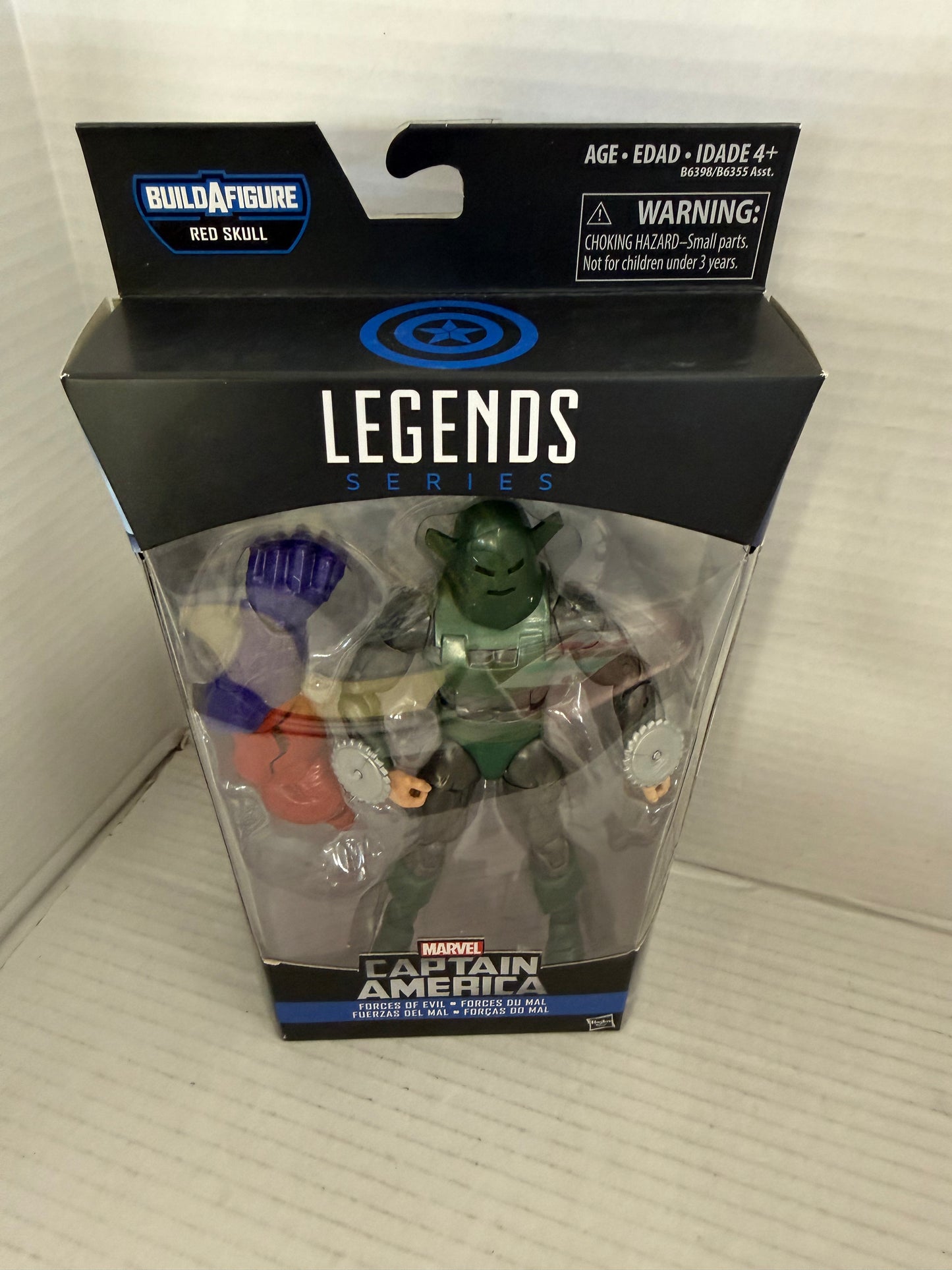 Marvel Legends Forces of Evil Marvel's Whirlwind Figure BAF Red Skull