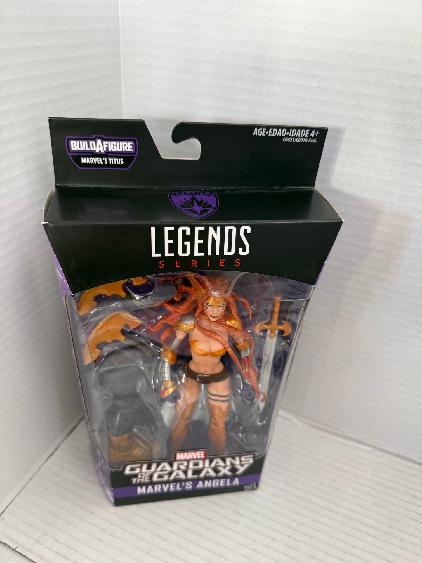 Marvel Legends ~ ANGELA ACTION FIGURE ~ Guardians of the Galaxy Vol. 2 Series 1