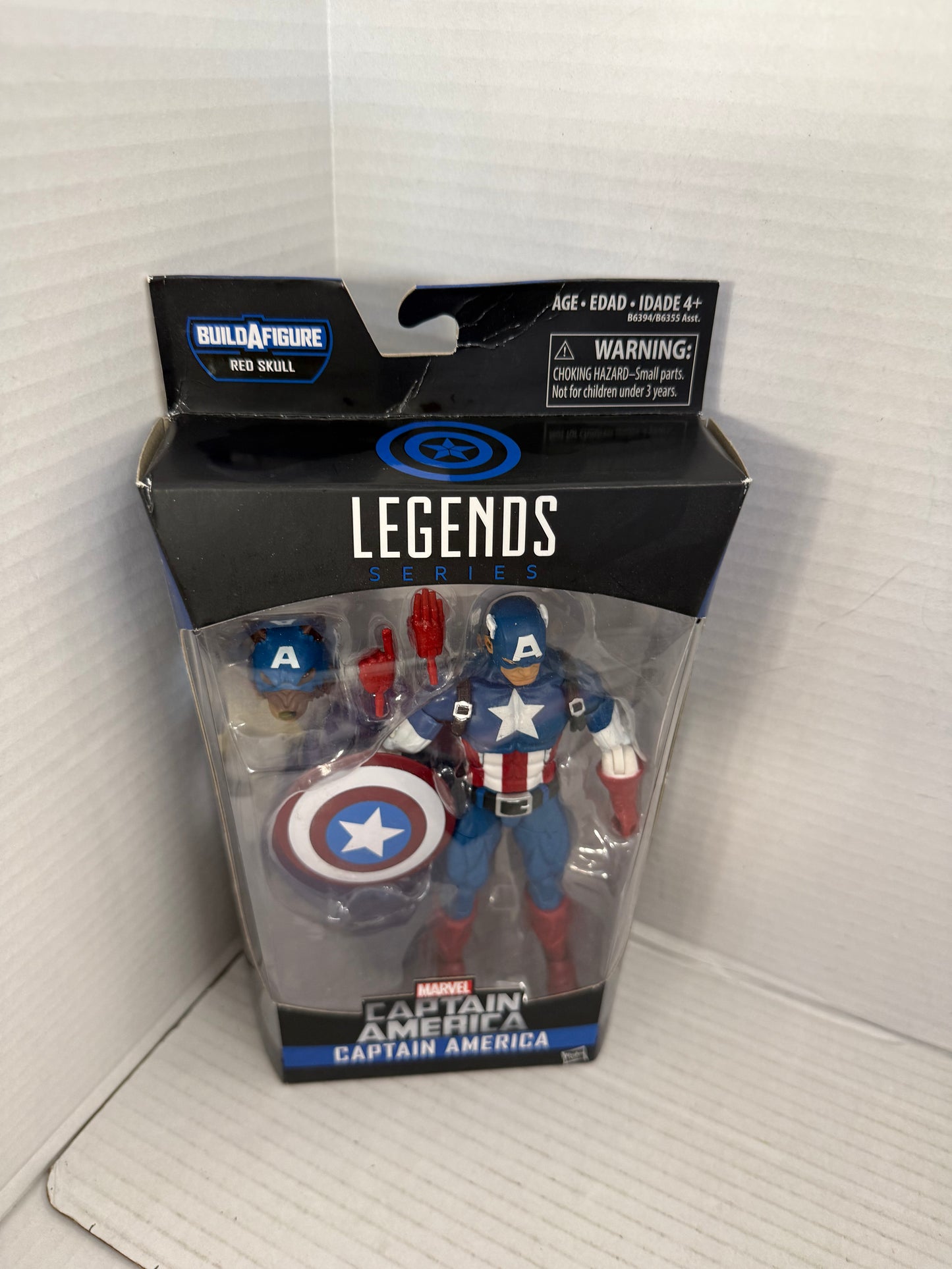 Marvel Legends Red Skull Wave Captain America Wolf Head