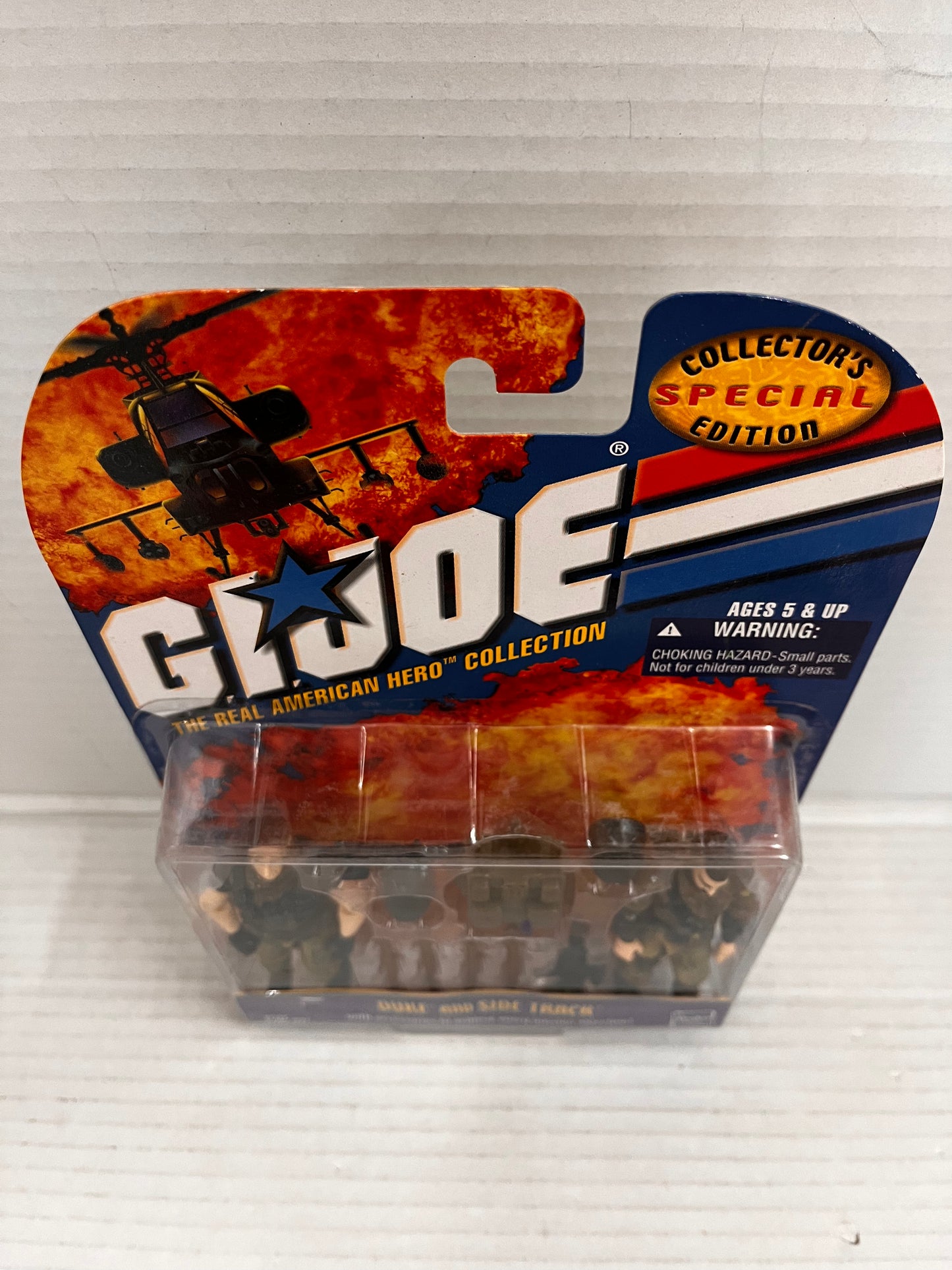 Hasbro 2000 G.I. Joe Duke and Side Track 2 GI Joe Action Figures MOC