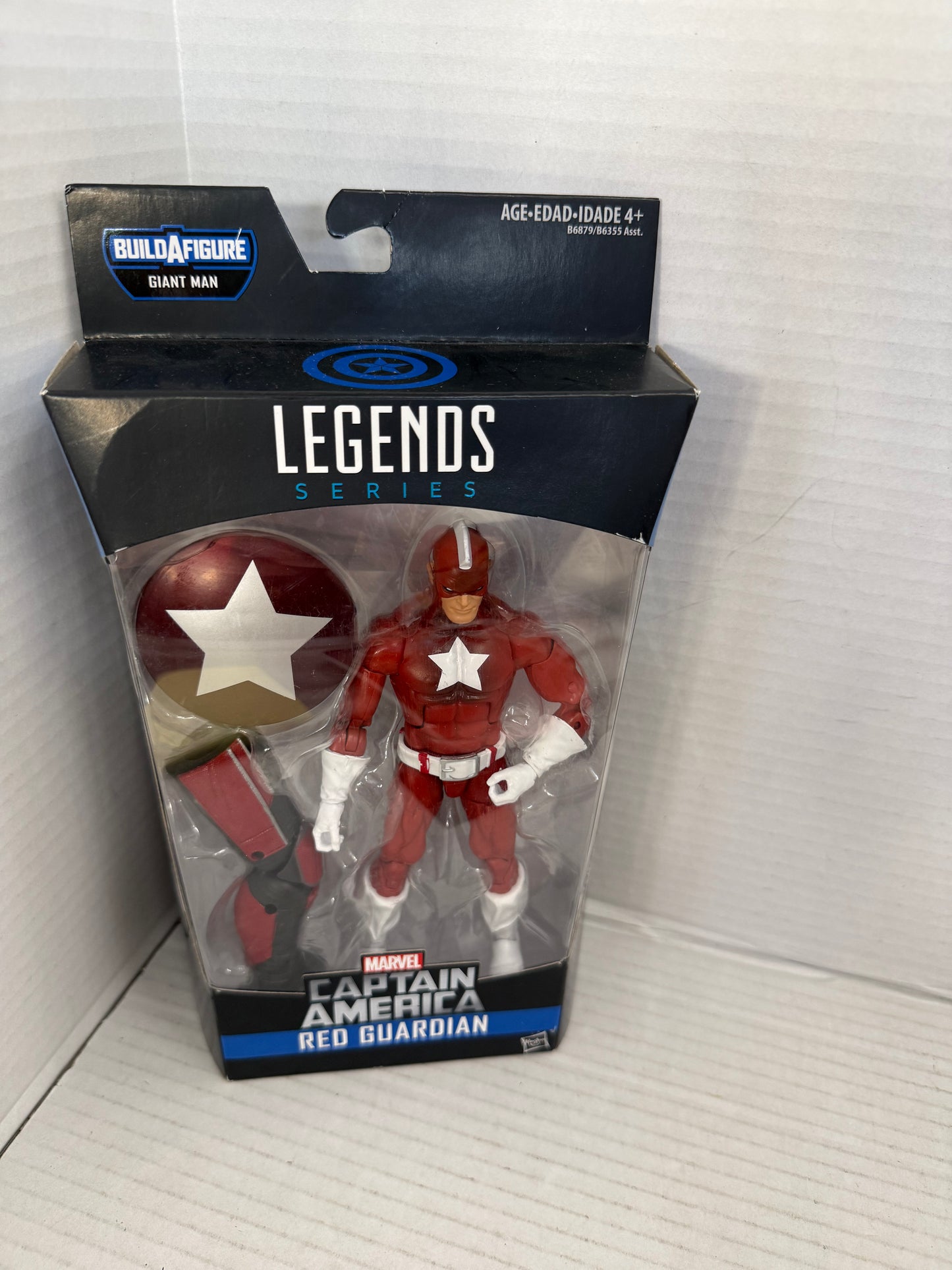 Marvel Legends Captain America 6" Giant Man BAF Red Guardian Hasbro