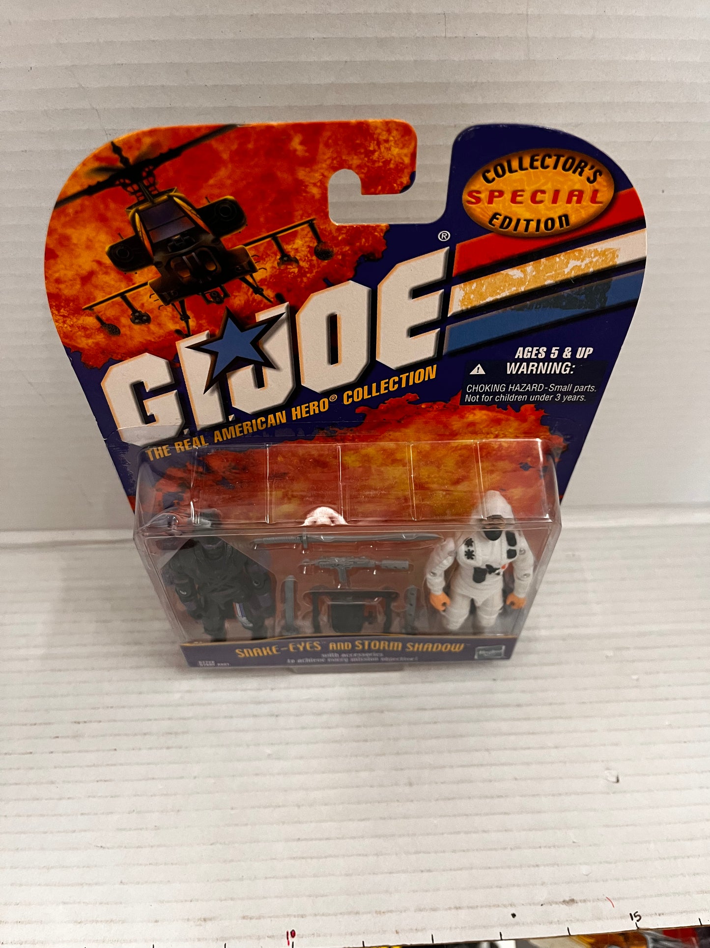 Hasbro 2000 G.I. Joe Snake-Eyes and Storm Shadow 2 GI Joe Action Figures MOC