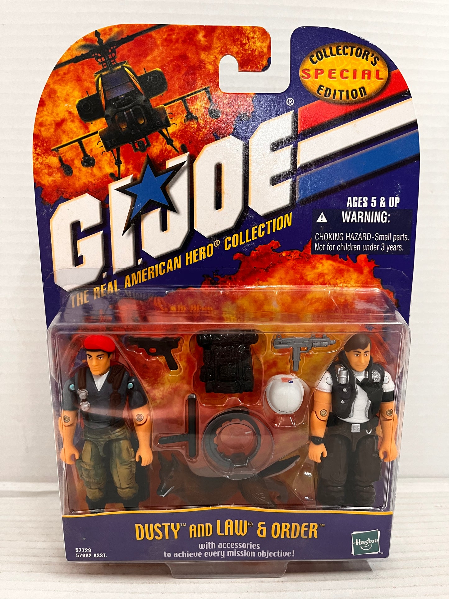GI G.I. Joe ARAH 2000 Special Collector's Edition DUSTY and LAW & ORDER MOC